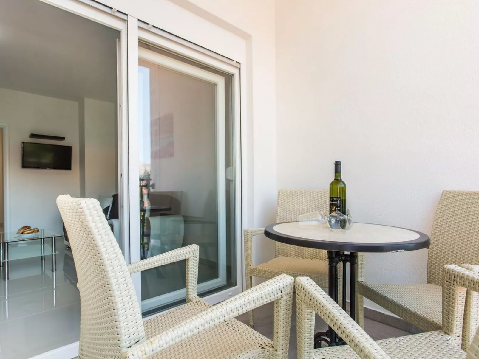 Appartement in Baška mit Eigenem Balkon-Drinnen