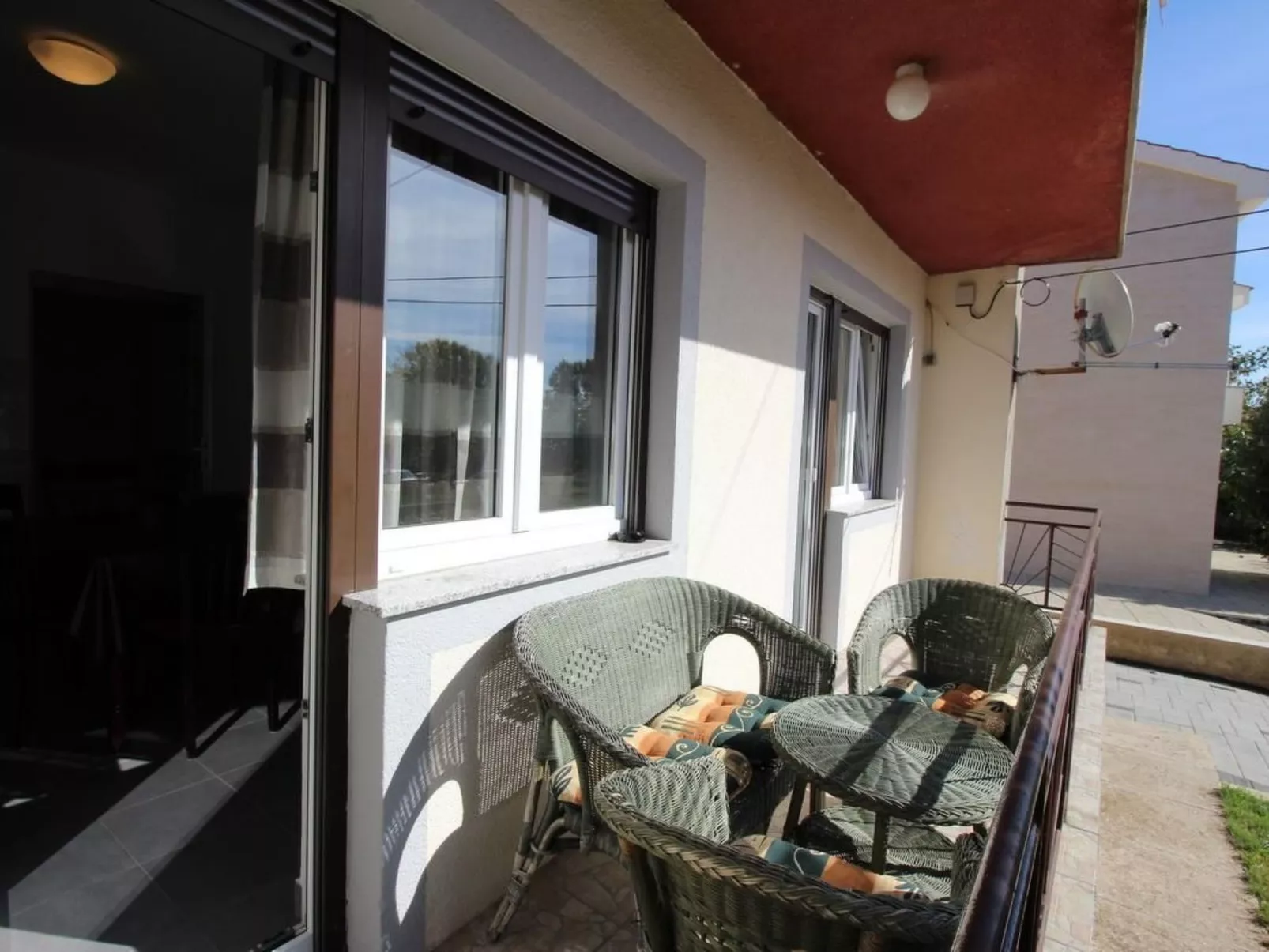 Wohnung in Baška mit Eigener Terrasse-Draußen
