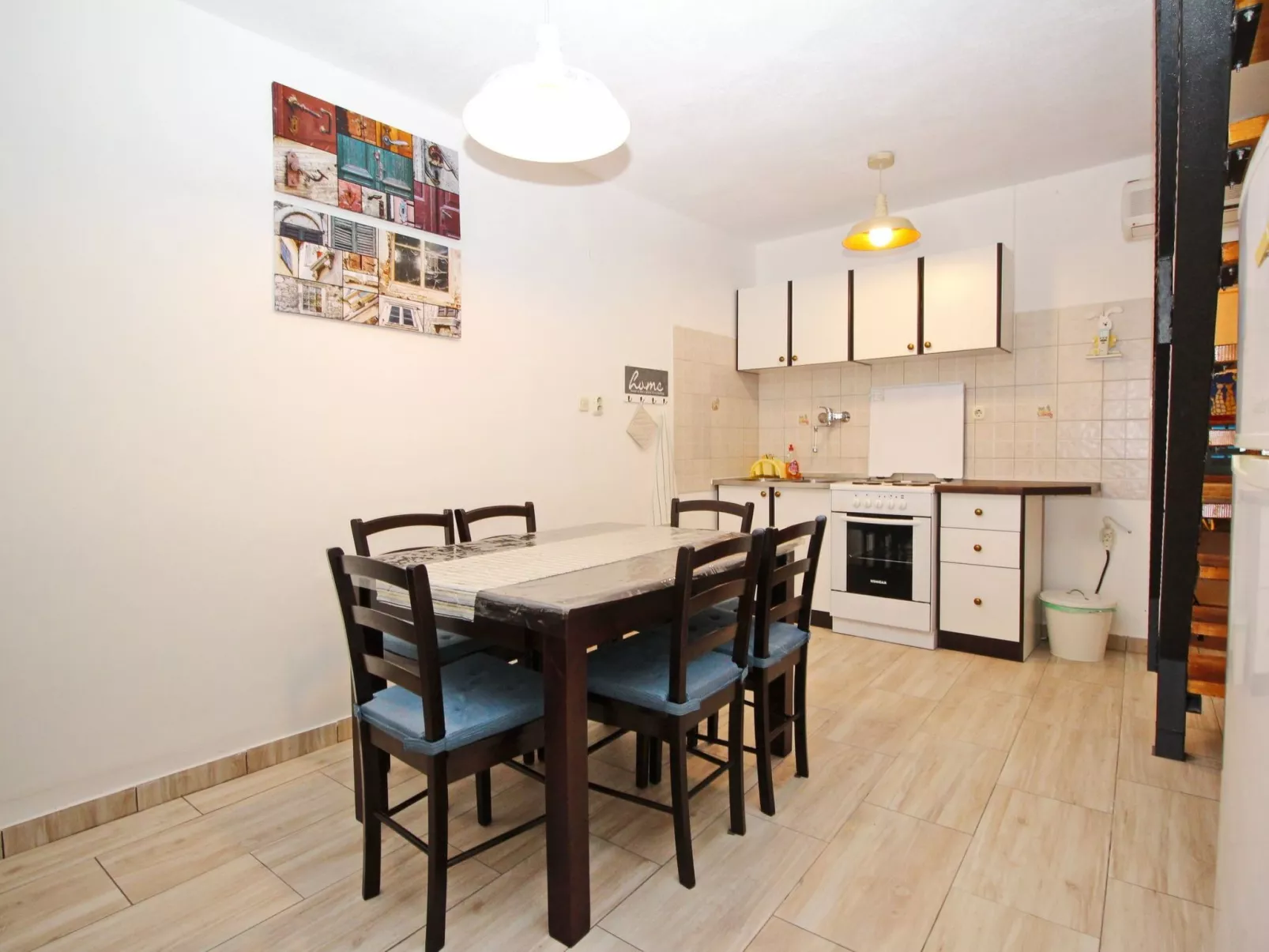 Appartement in Baška mit Eigenem Balkon-Dedans