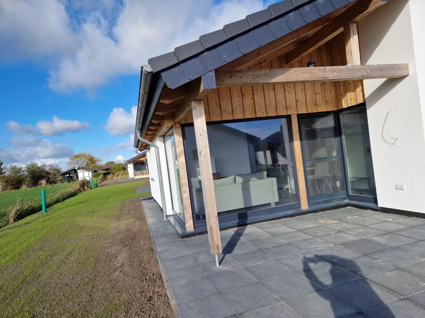 G18 Ferienhaus mit Wiesenblick in Eckwarderhörne-Dehors