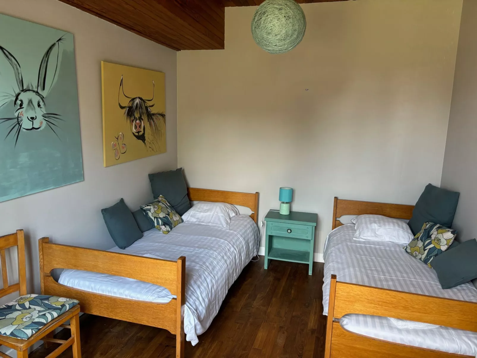 Maison du Lapin (Haus des Kaninchens) in Saint-Étienne-en-Coglès-Inside