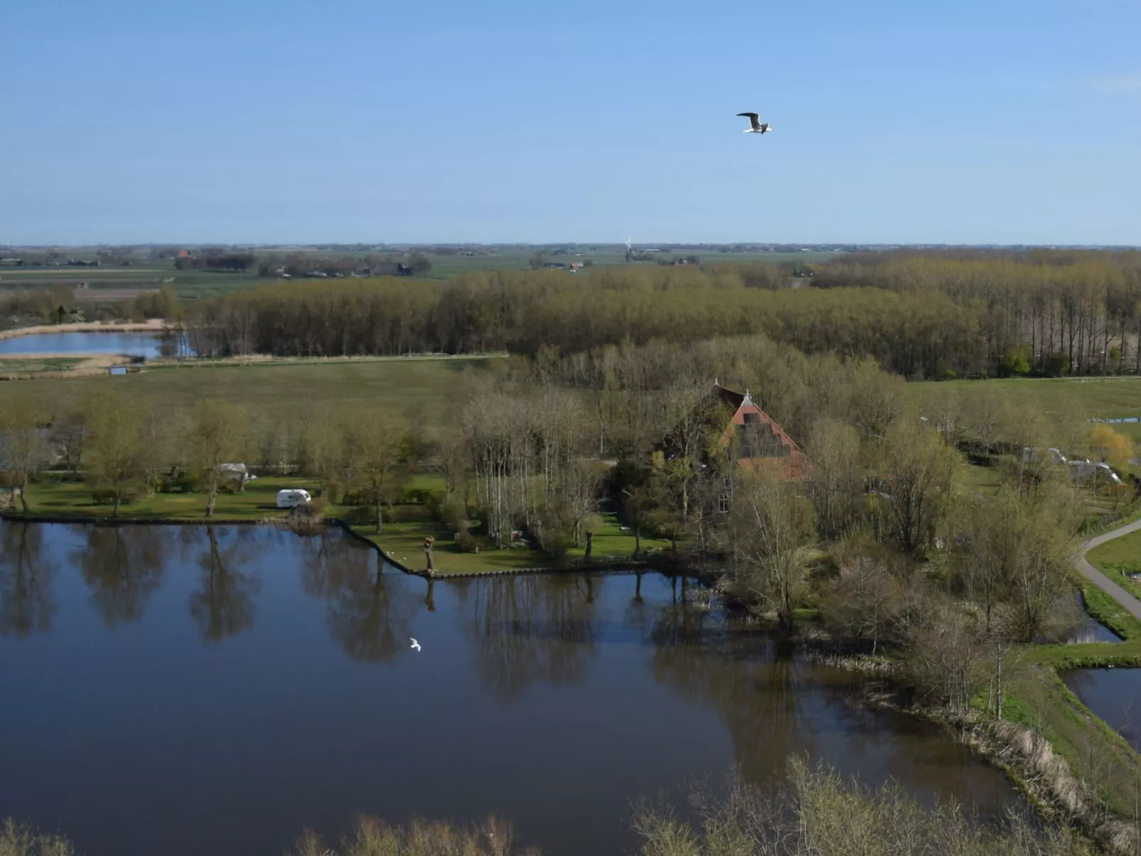 Appartement in Leeuwarden mit Privater Terrasse-Draußen