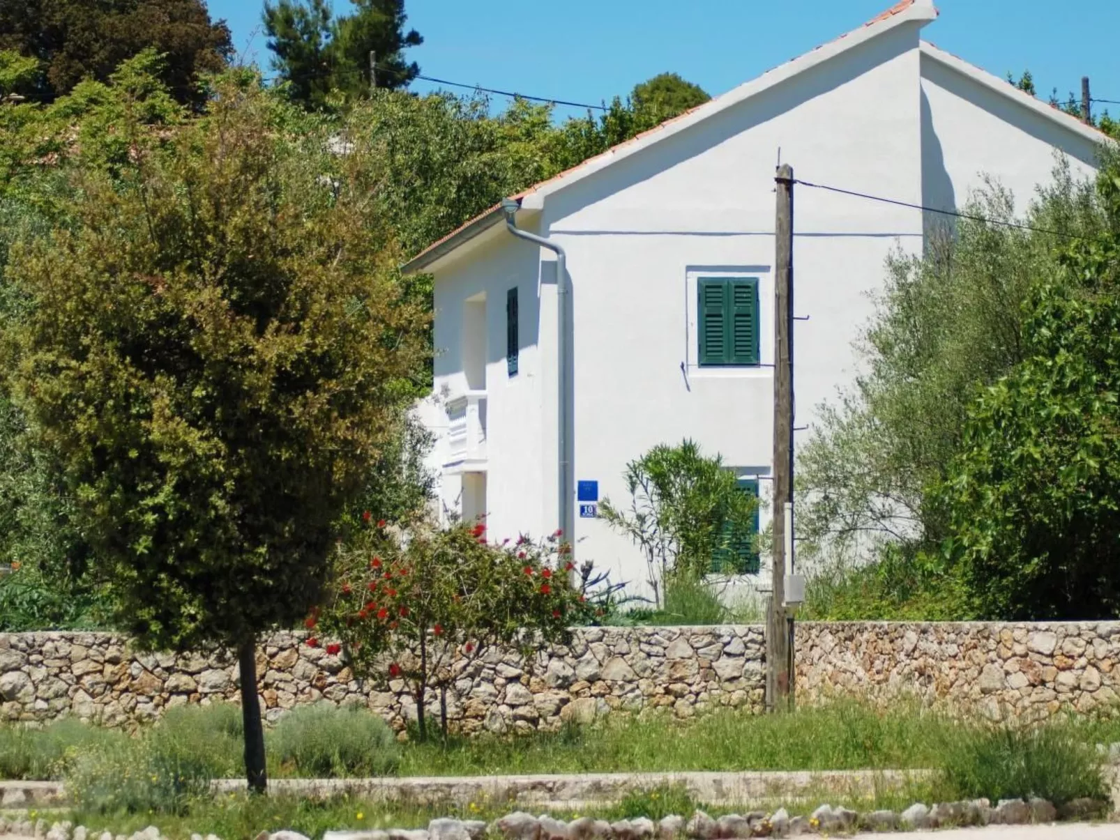 Rustikales Haus in Lukoran mit privatem Parkplatz-Dehors