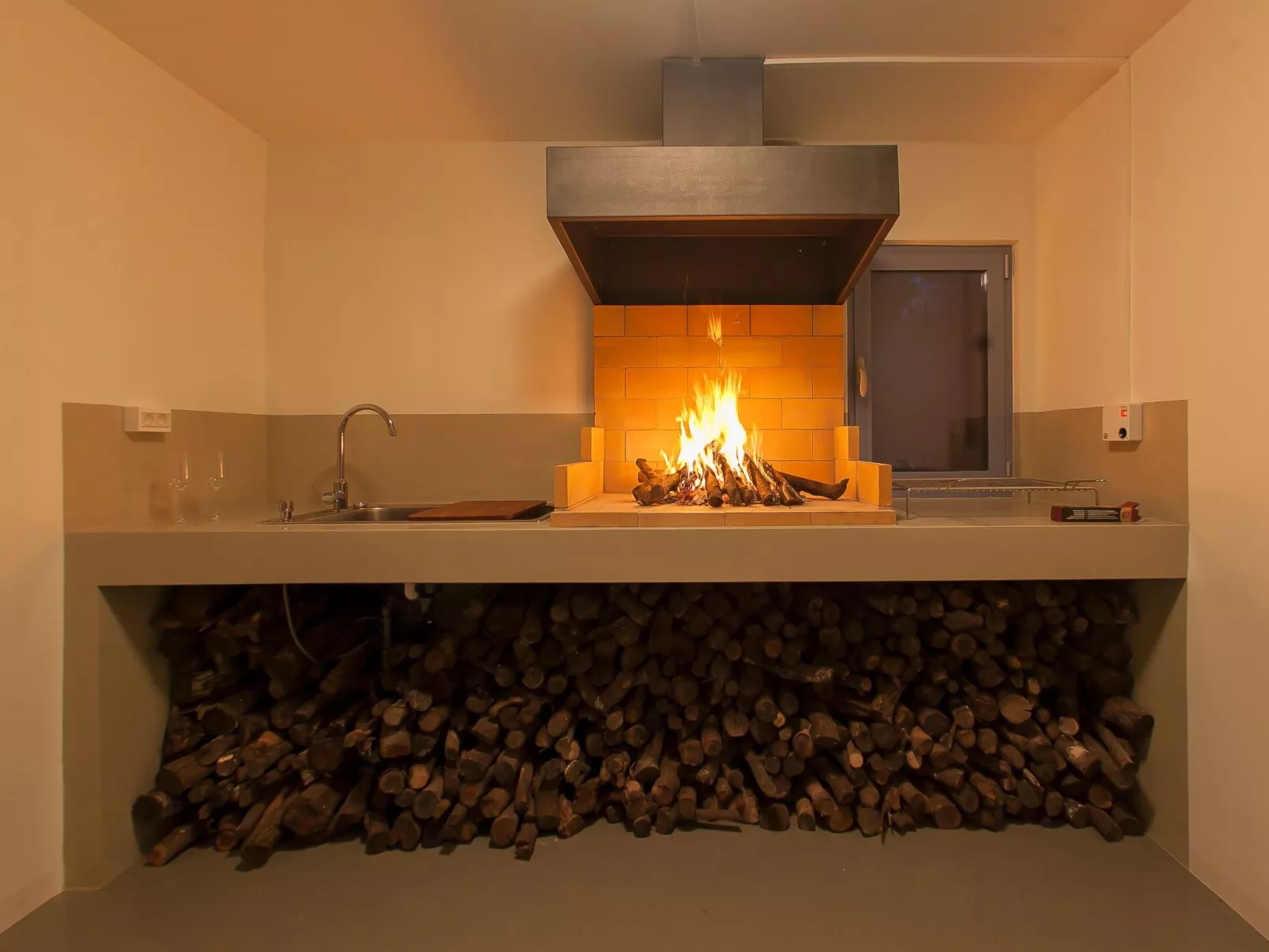 Villa Ella mit Infinity-Pool-Dedans