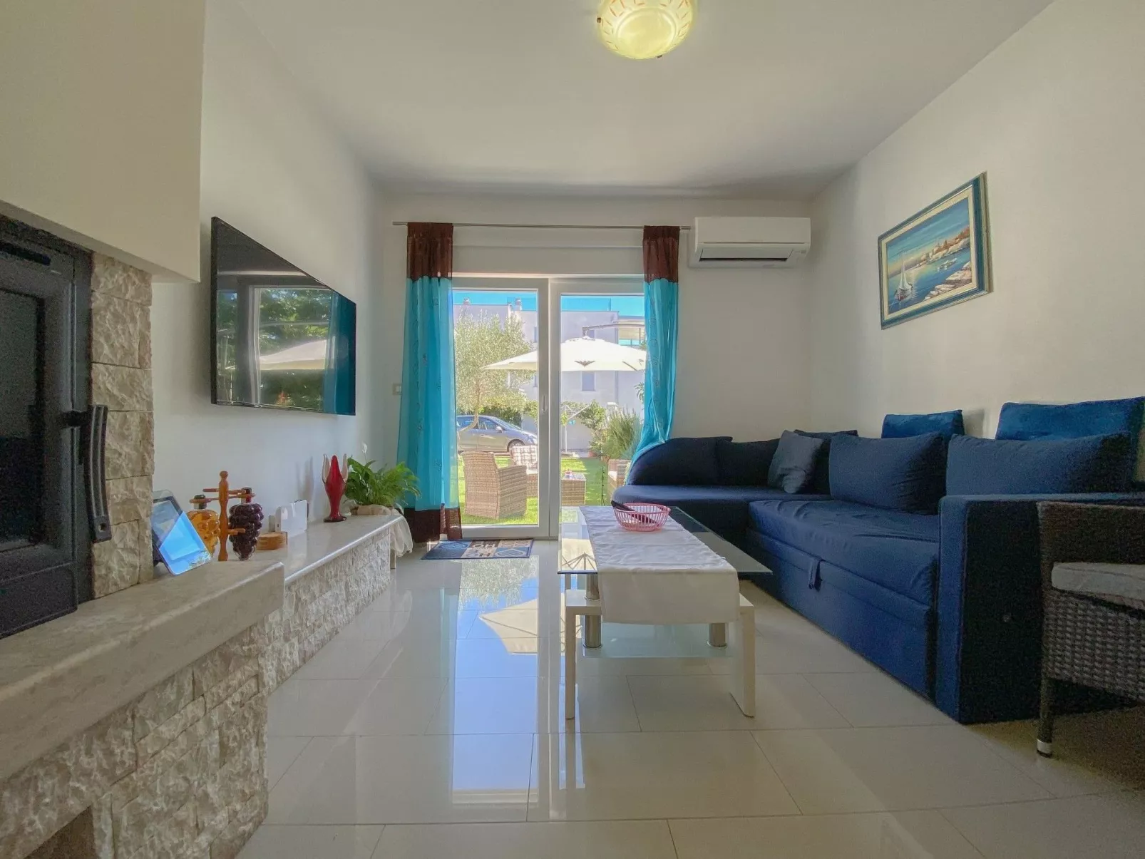 Für 6 Personen ca. 55 m&sup2; in Novigrad, Adriaküste Kroatien (Westküste von I-Drinnen