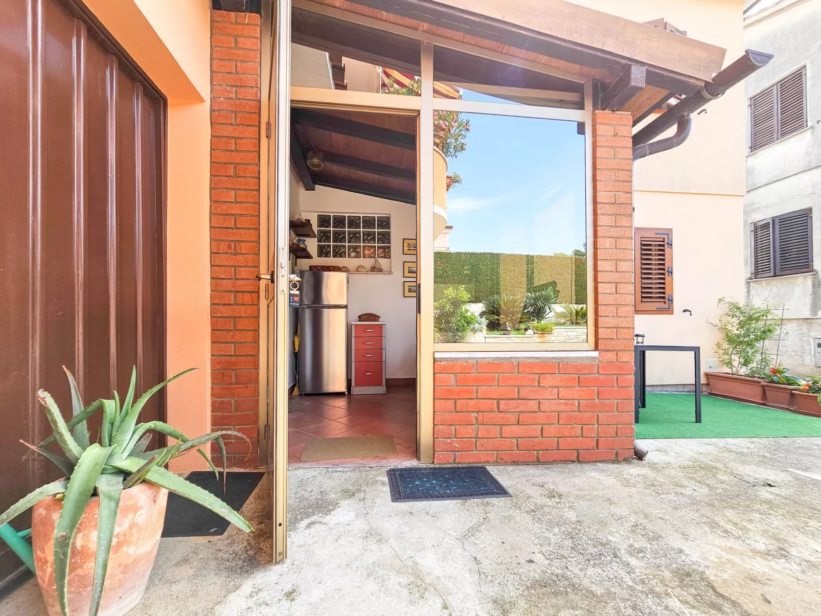 Für 2 Personen ca. 30 m&sup2; in Karigador, Istrien (Umag und Umgebung)-Drinnen