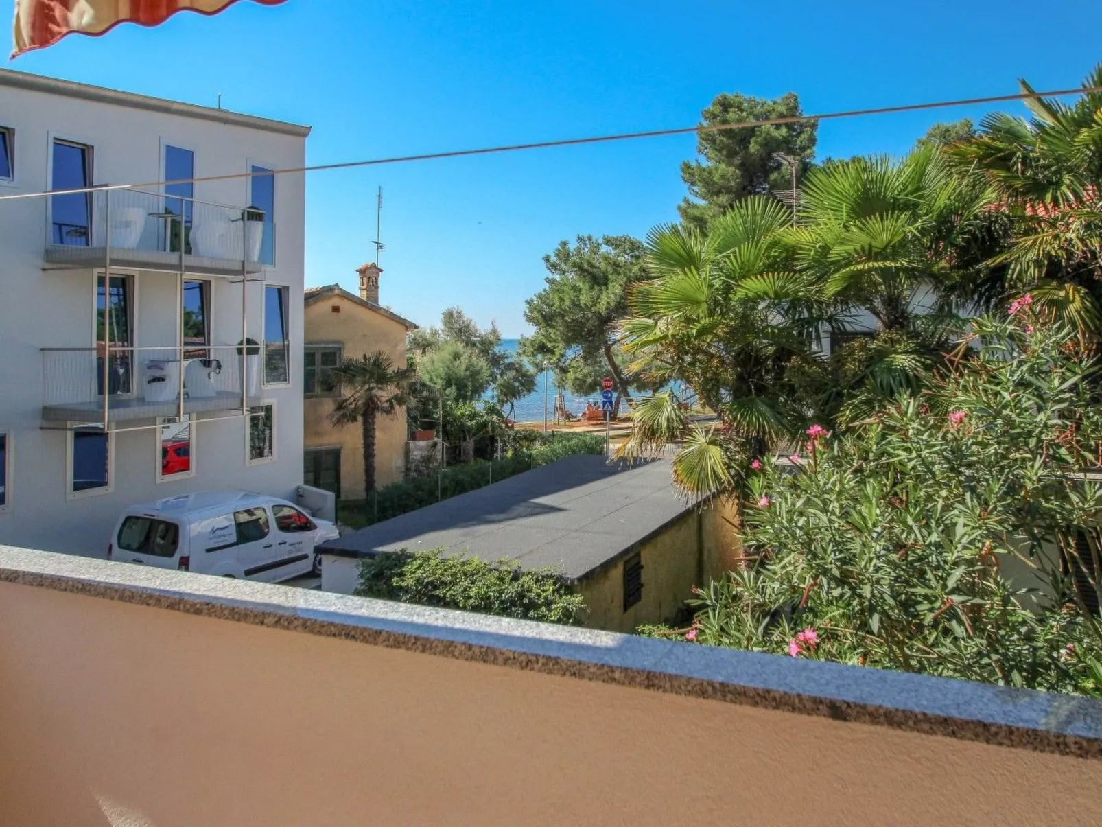 Wohnung direkt am Strand-Dehors