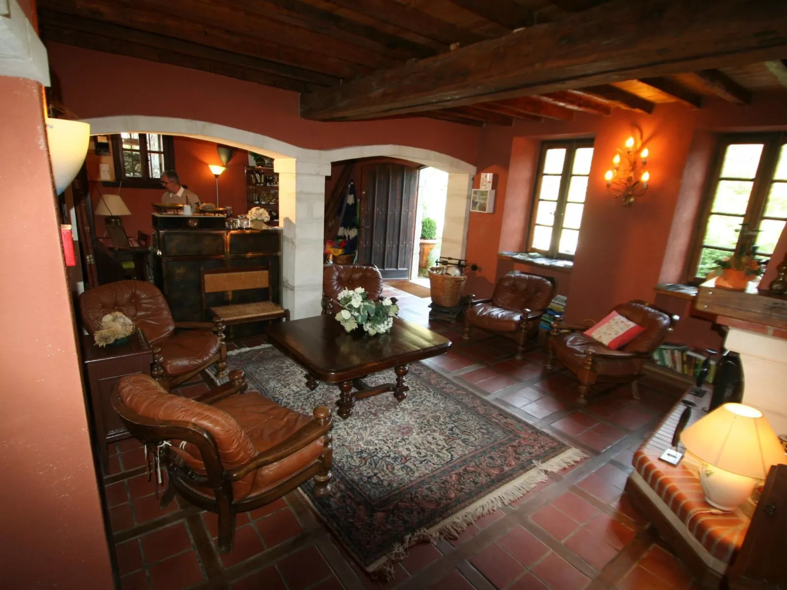 "Le Grenier" mit Pool-Drinnen