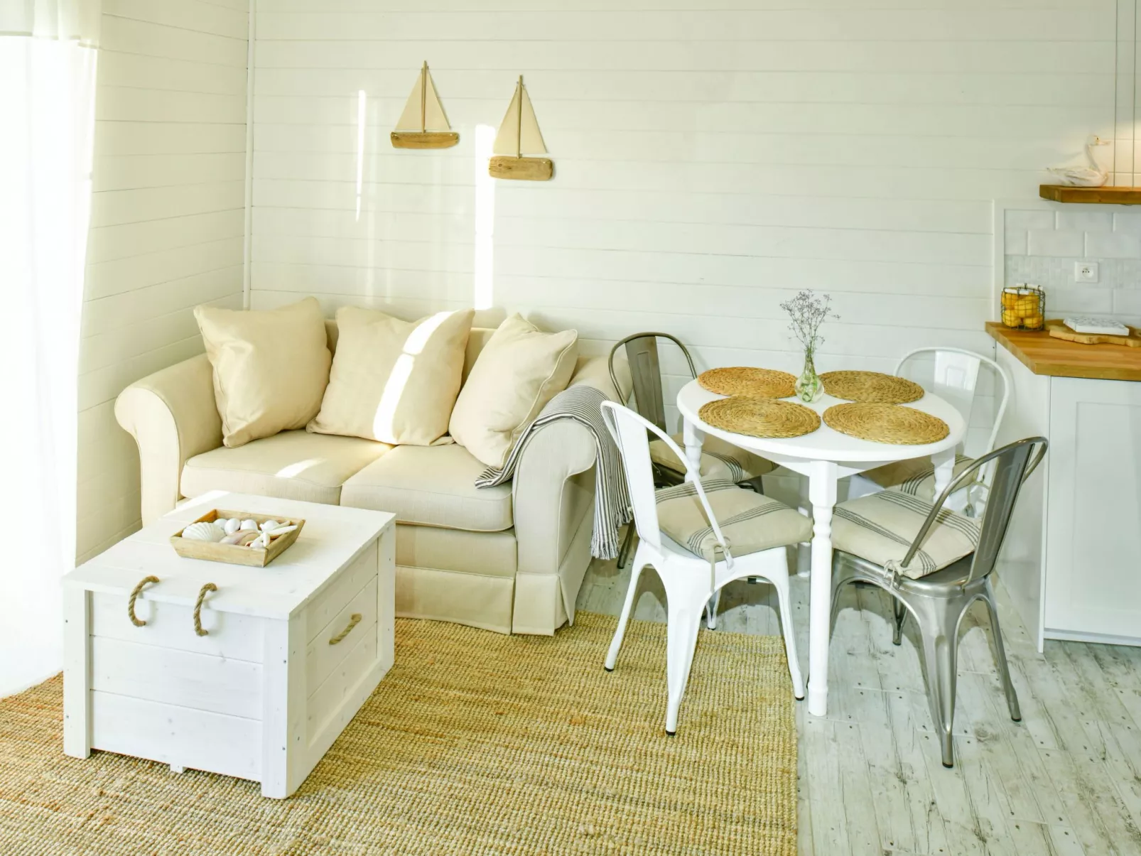 In Grzybowo mit Eigener Terrasse-Inside