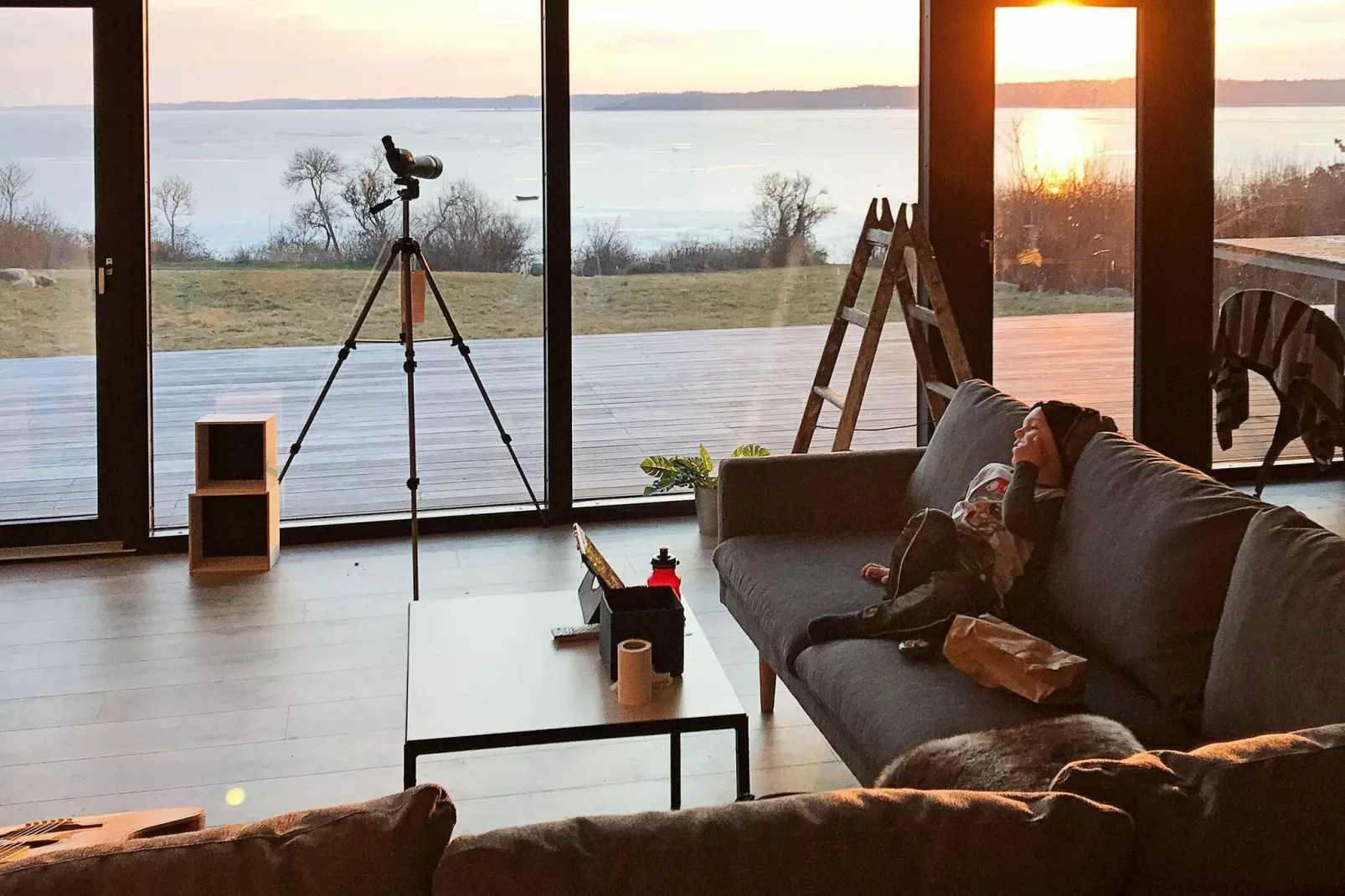 8 person holiday home in Ølsted-By Traum-Water view