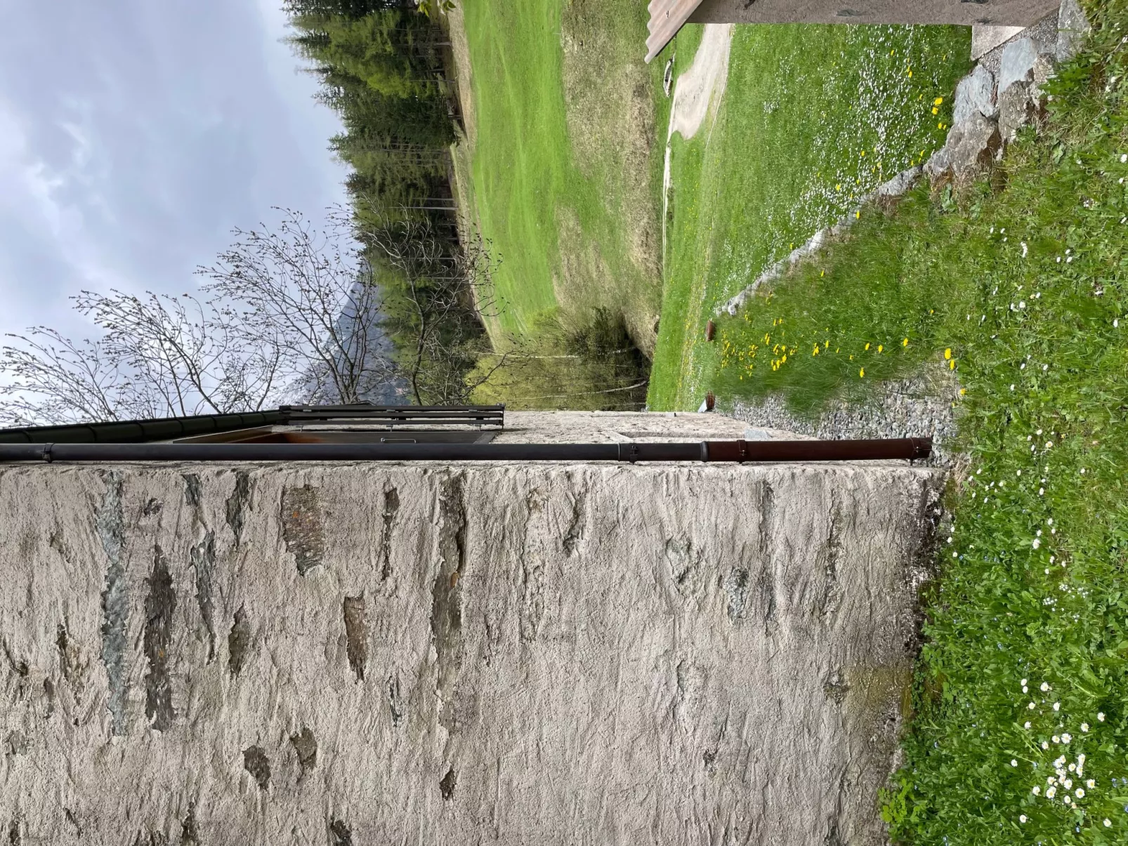 Maiensäss La Scera-Draußen