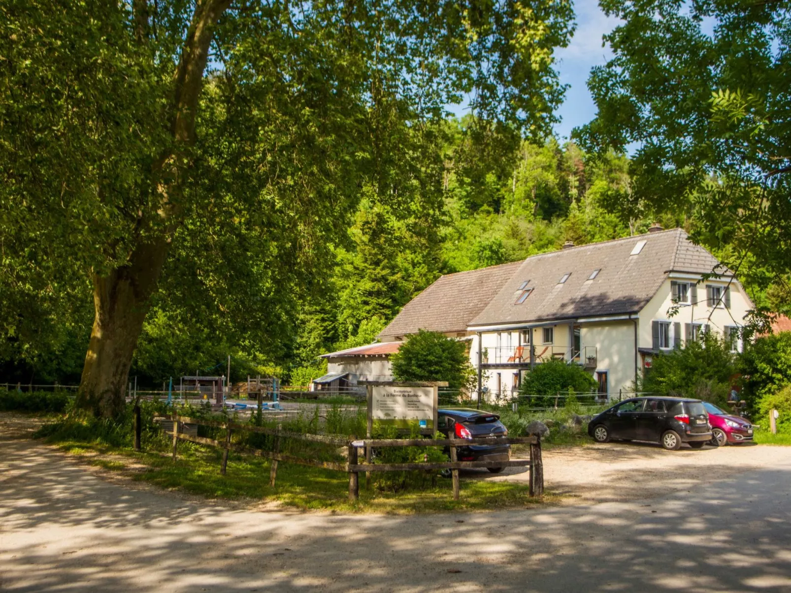 Leben "Im Herzen der Farm"-Draußen
