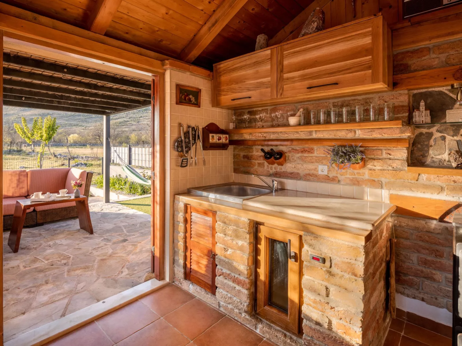 Villa Big Garden für 7 Personen und 1 Kind-Draußen