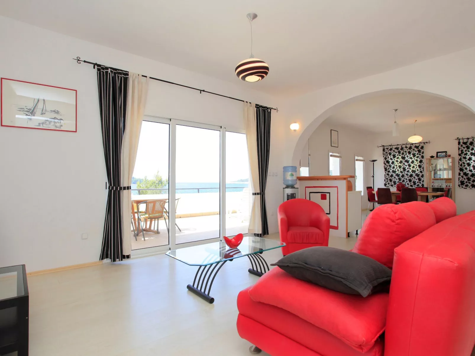 Ferienapartment für sechs Personen-Drinnen