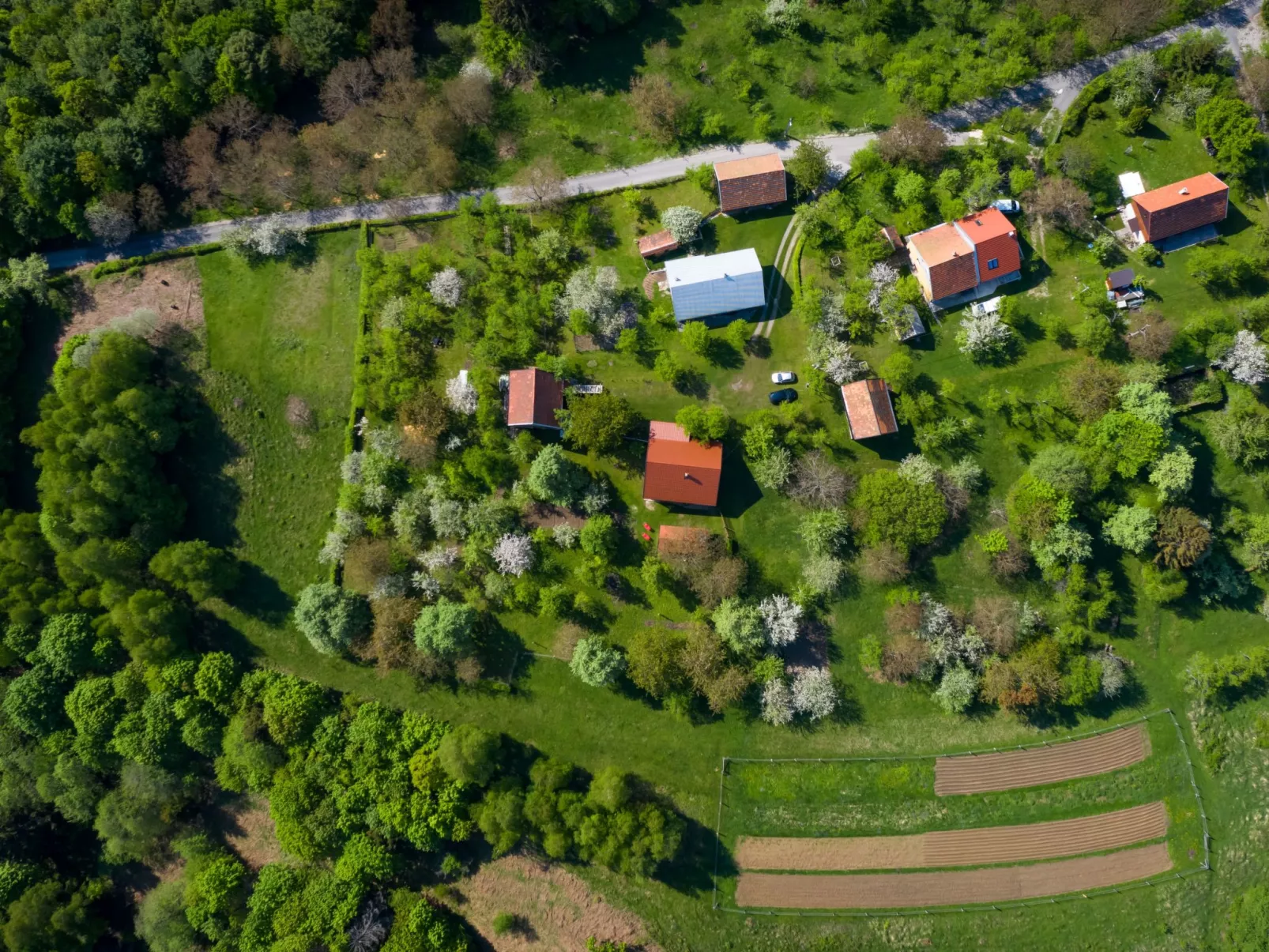 Haus in Sleme Skradsko mit Whirlpool und Parkplatz-Outside