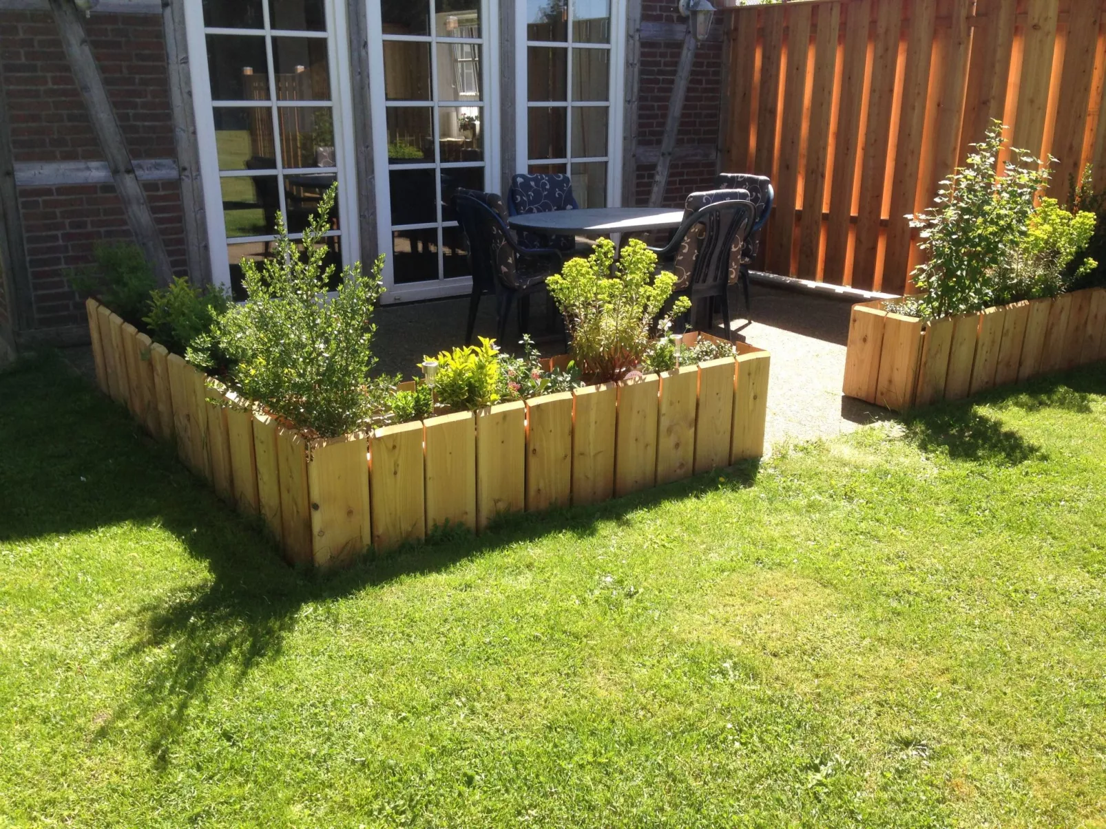 In Wolterdingen mit Eigener Terrasse-Outside