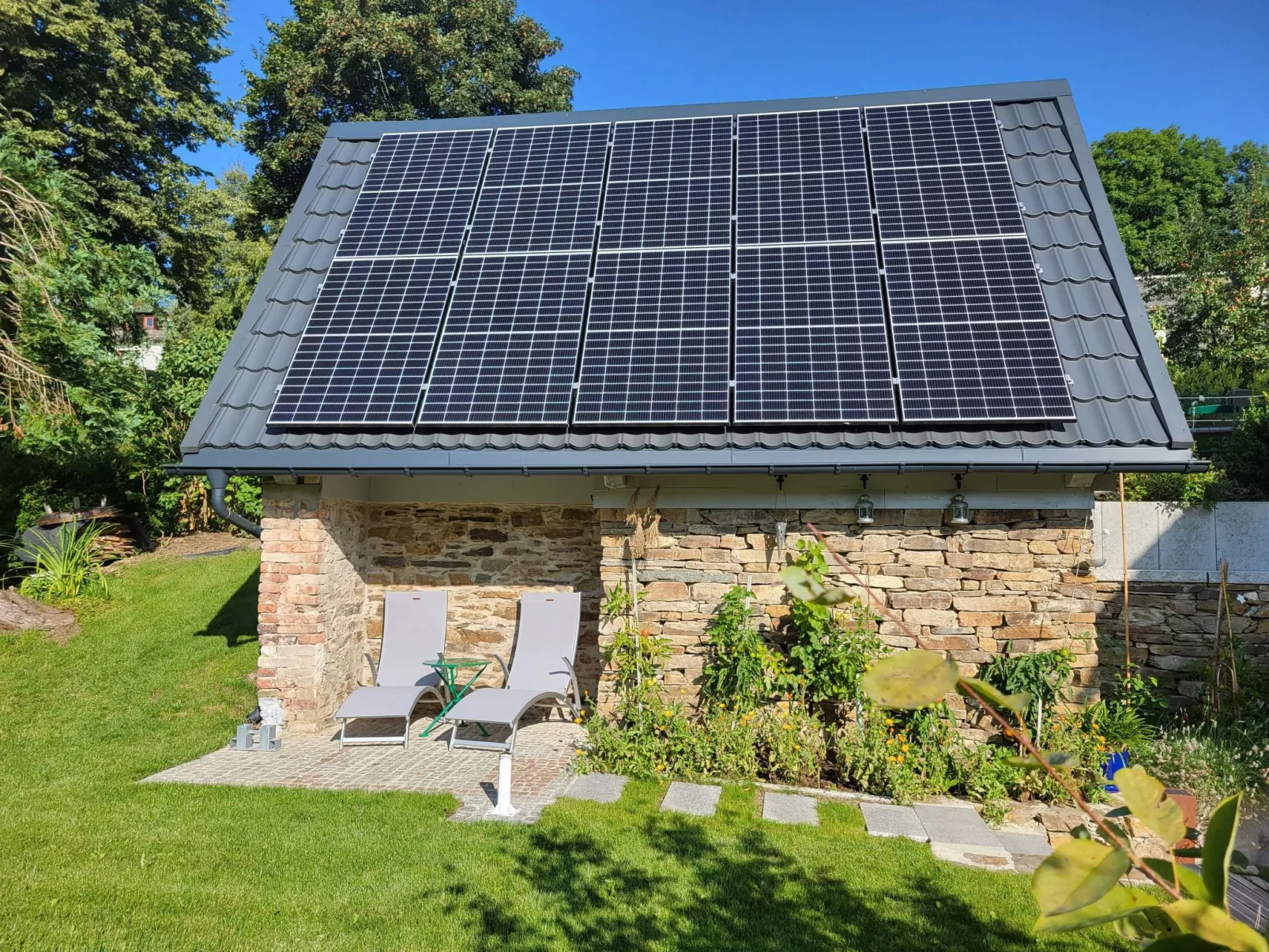 Familienidyll-Dehors