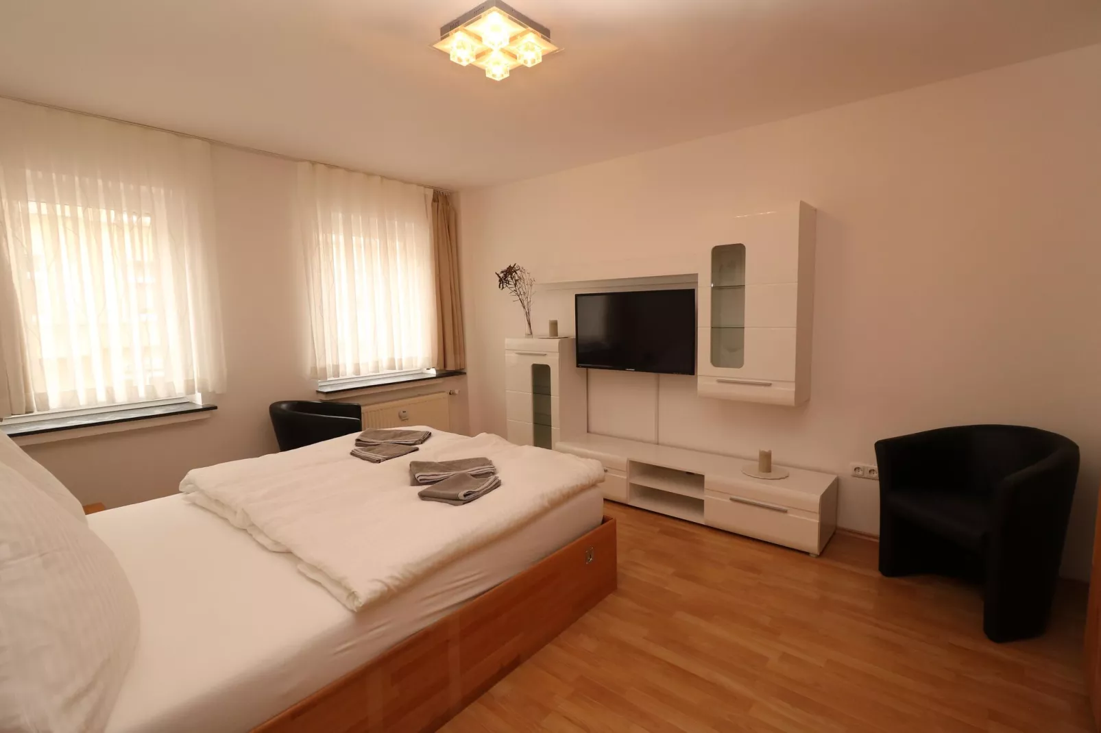 Apartment in Essen mit Terrasse-Bedroom