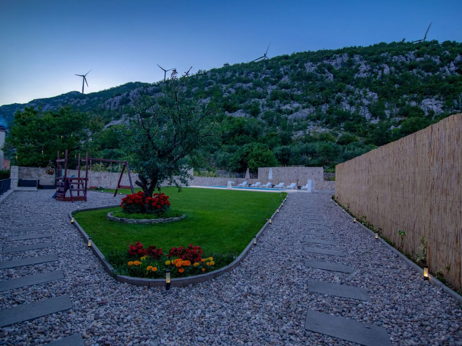 Villa Elin mit großem, privatem Pool in Seoca-Outside