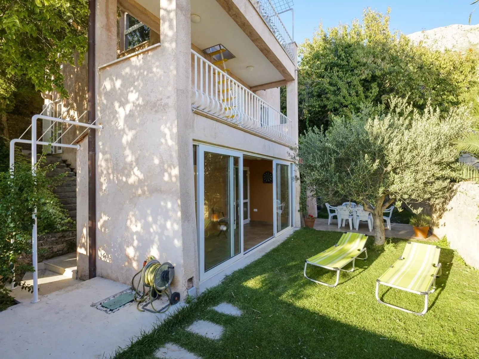Wohnung "Celtis" mit Blick auf das Wasser-Draußen