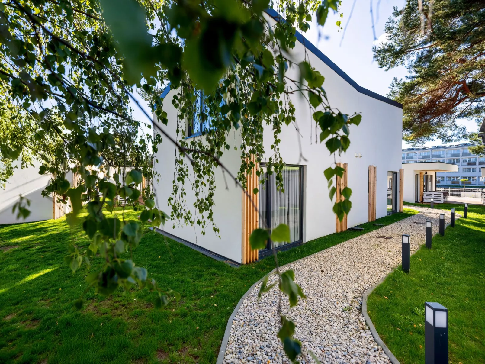 Mit privater Terrasse-Dehors