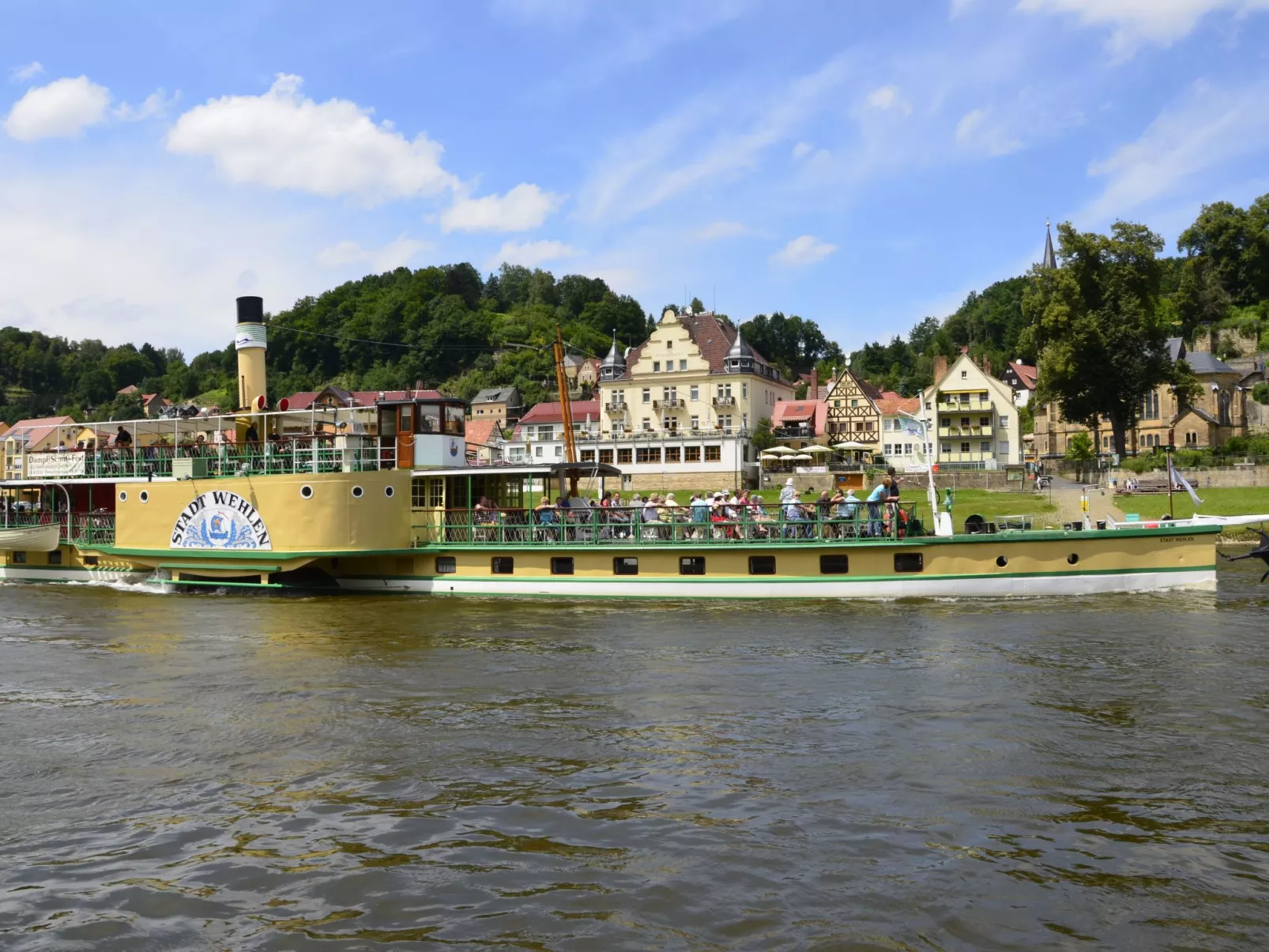 Panoramablick in Königstein-Dehors