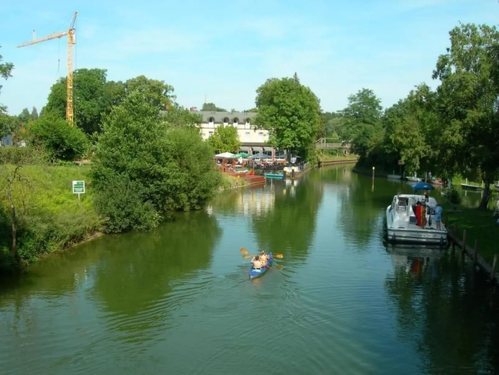 Wasserschleuse in Wesenberg-Strasen-Draußen