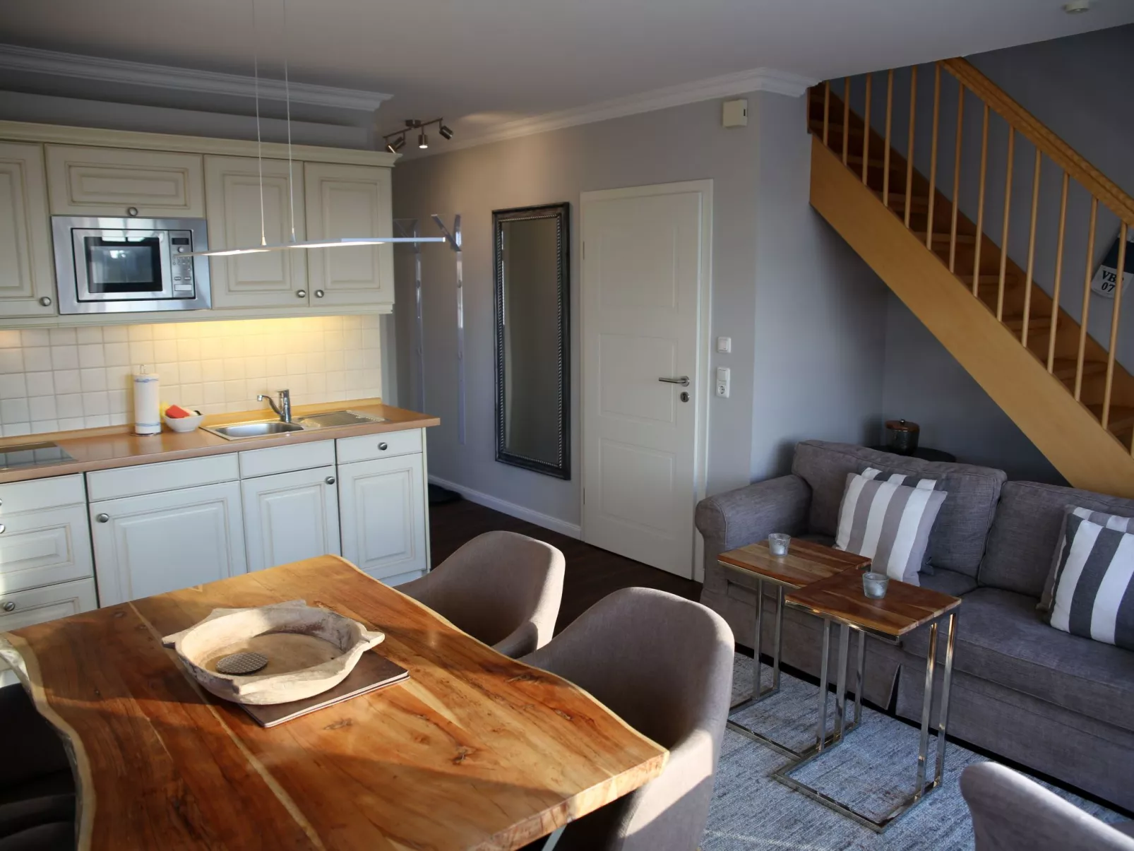 Wohnung mit Sonnenbalkon und Strandnähe-Drinnen