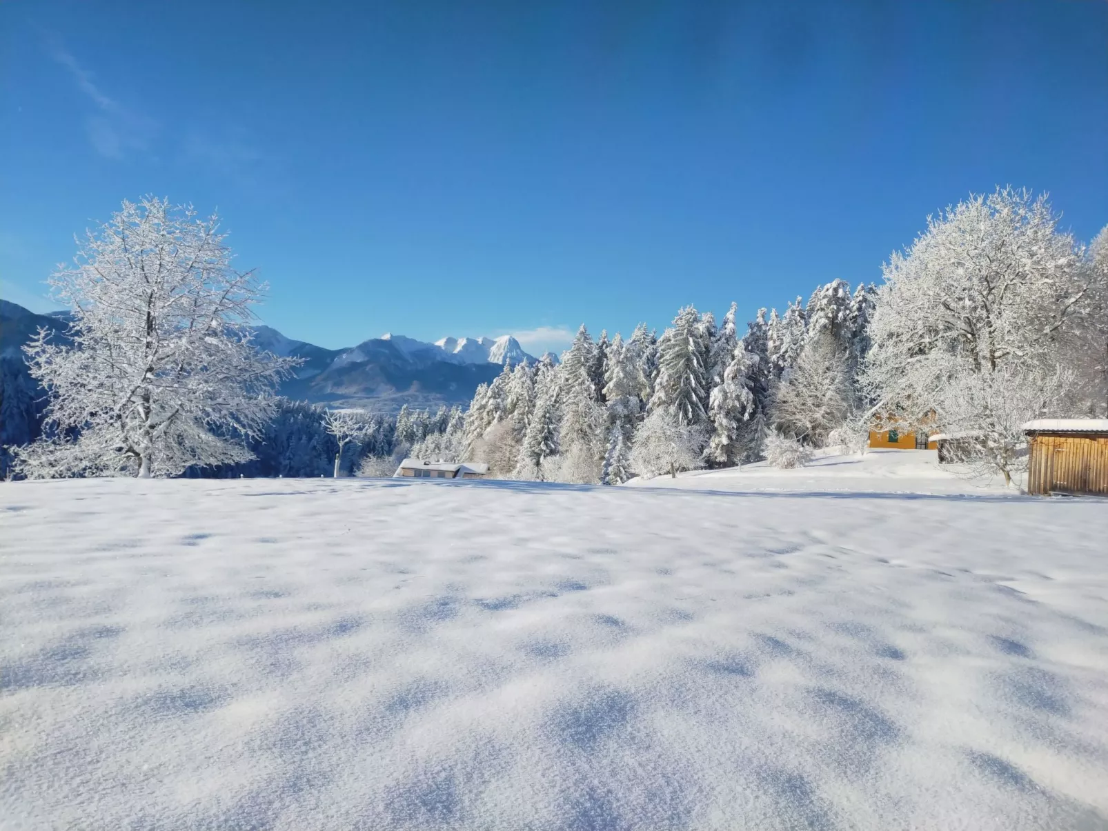Idyllische Panorama-Südwohnung in Wörtherseenähe-Outside