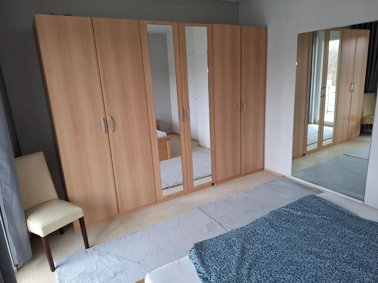 Private Ferienwohnung in Nordenham, großer Balkon-Drinnen