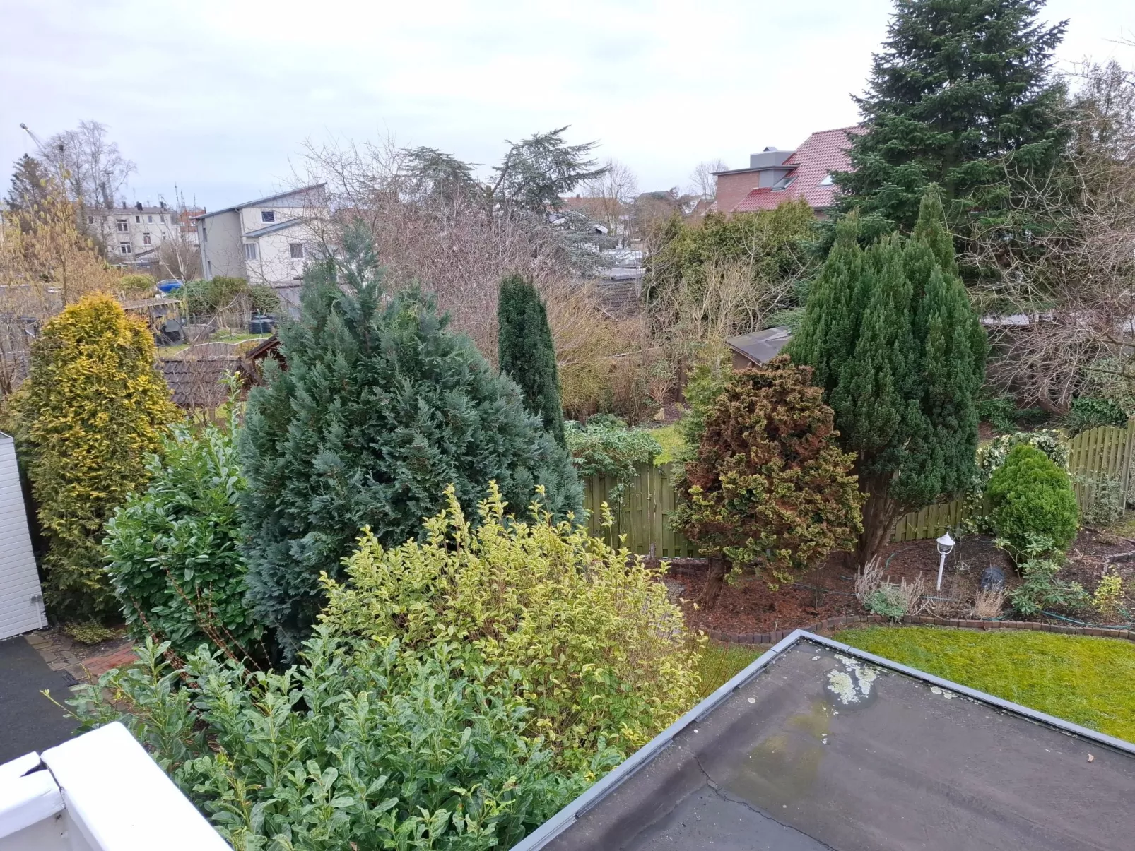 Private Ferienwohnung in Nordenham, großer Balkon-Draußen