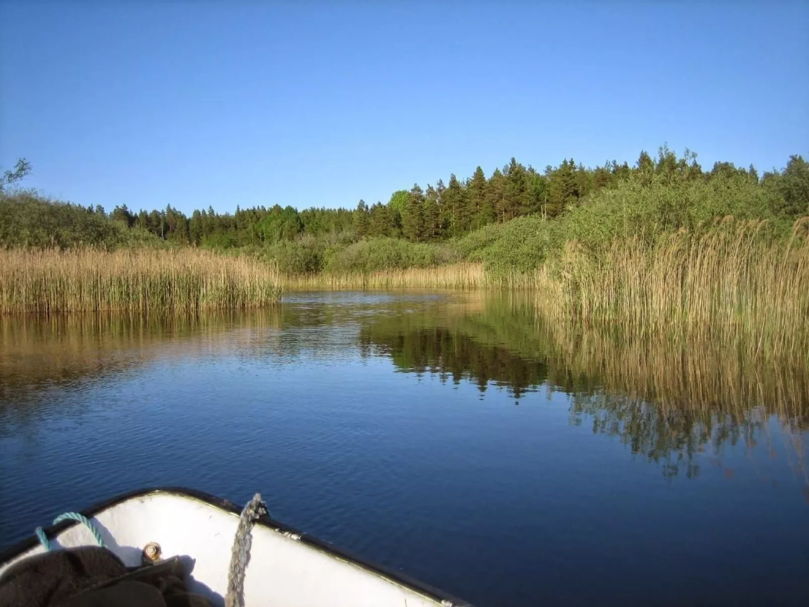 In Målilla Boote Sauna  See-Draußen