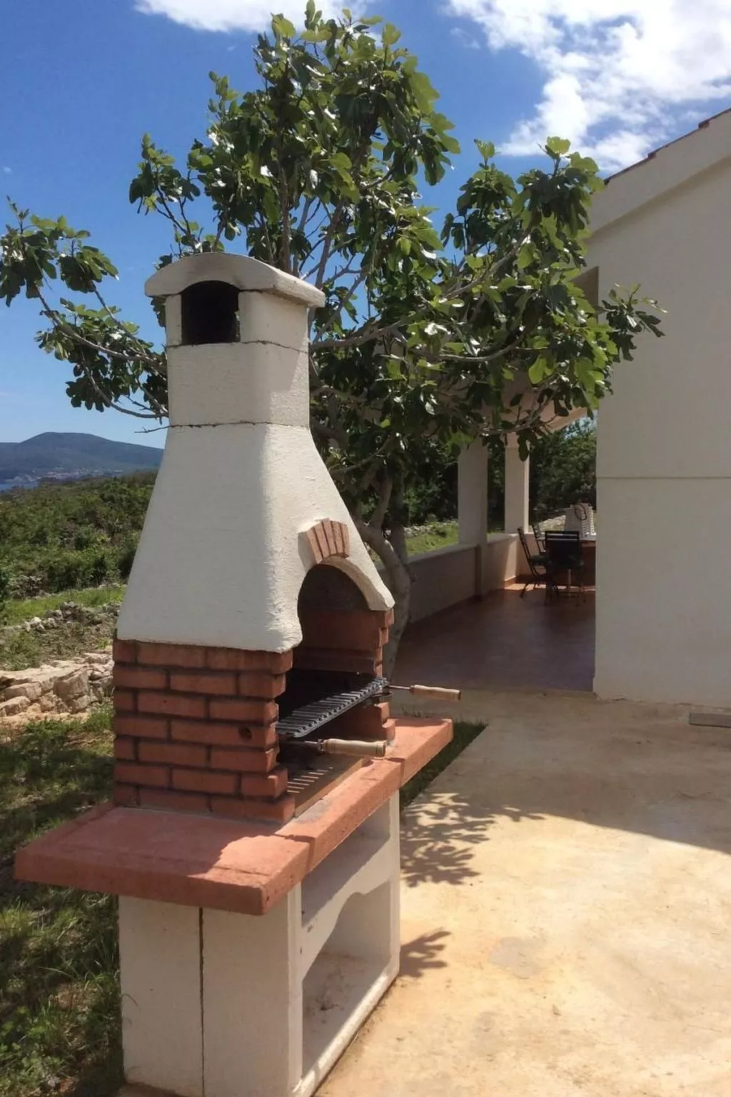 Mit Wasserblick-Dehors