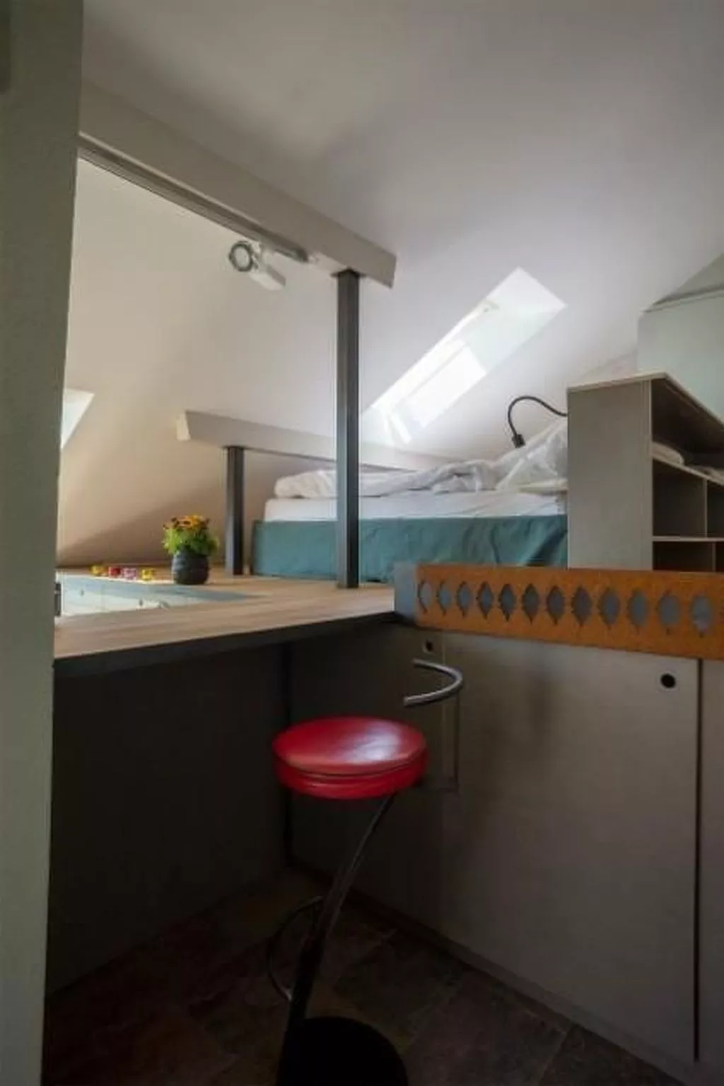 Loft auf zwei Ebenen-Inside