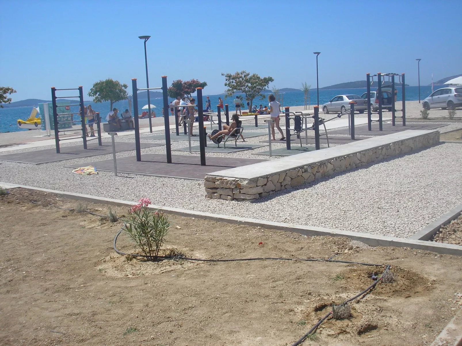 "Sara und Kike" direkt am Strand-Draußen