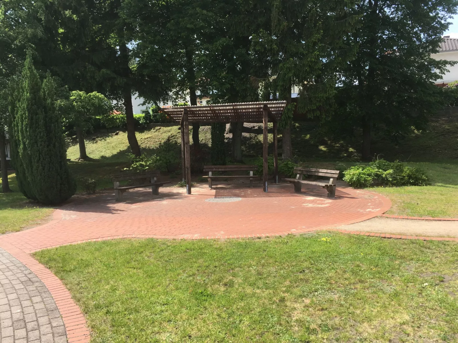 In Soltau mit Garten-Draußen