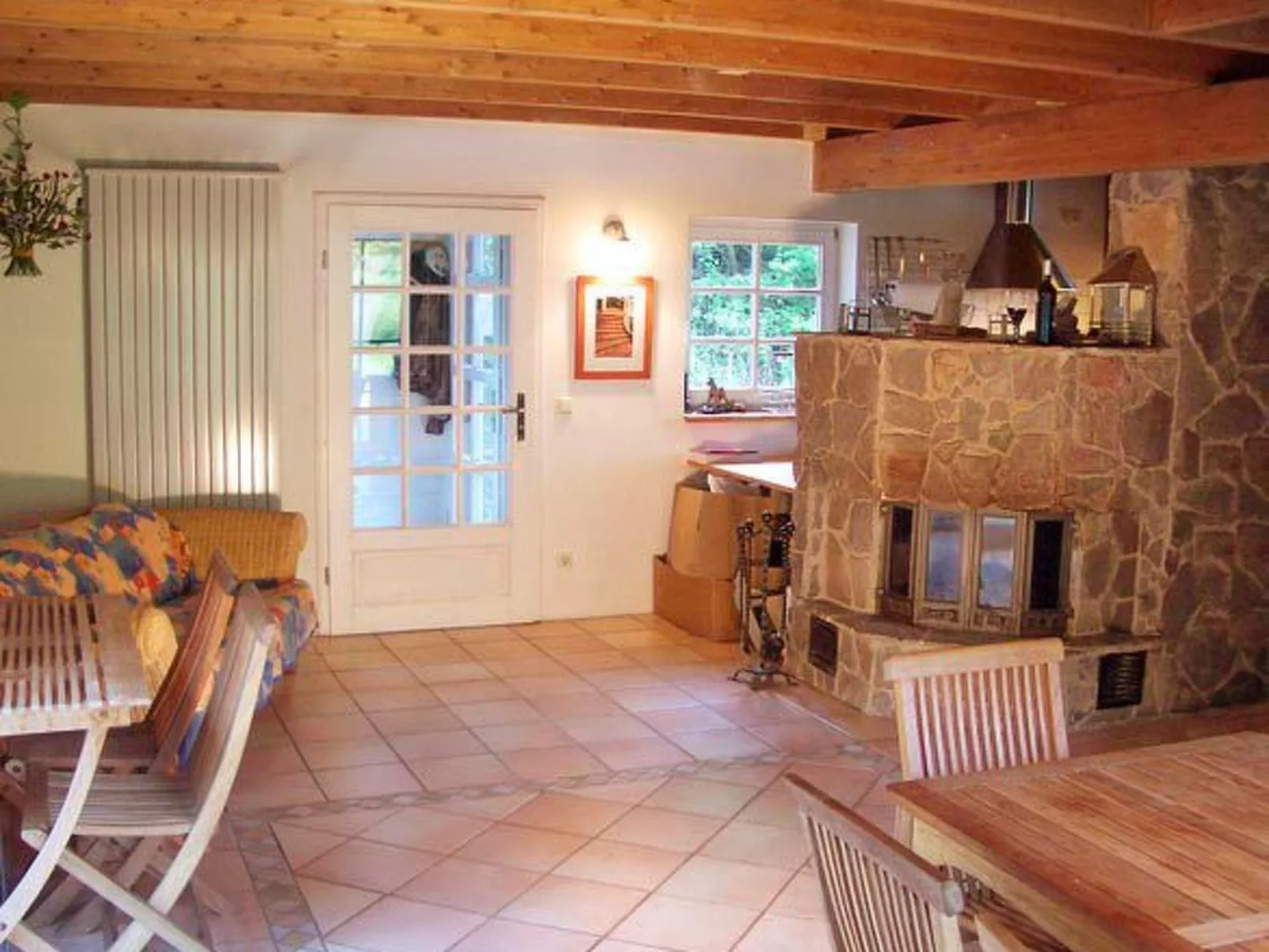 Fachwerkhaus mit Garten, Grill und Terrasse-Drinnen