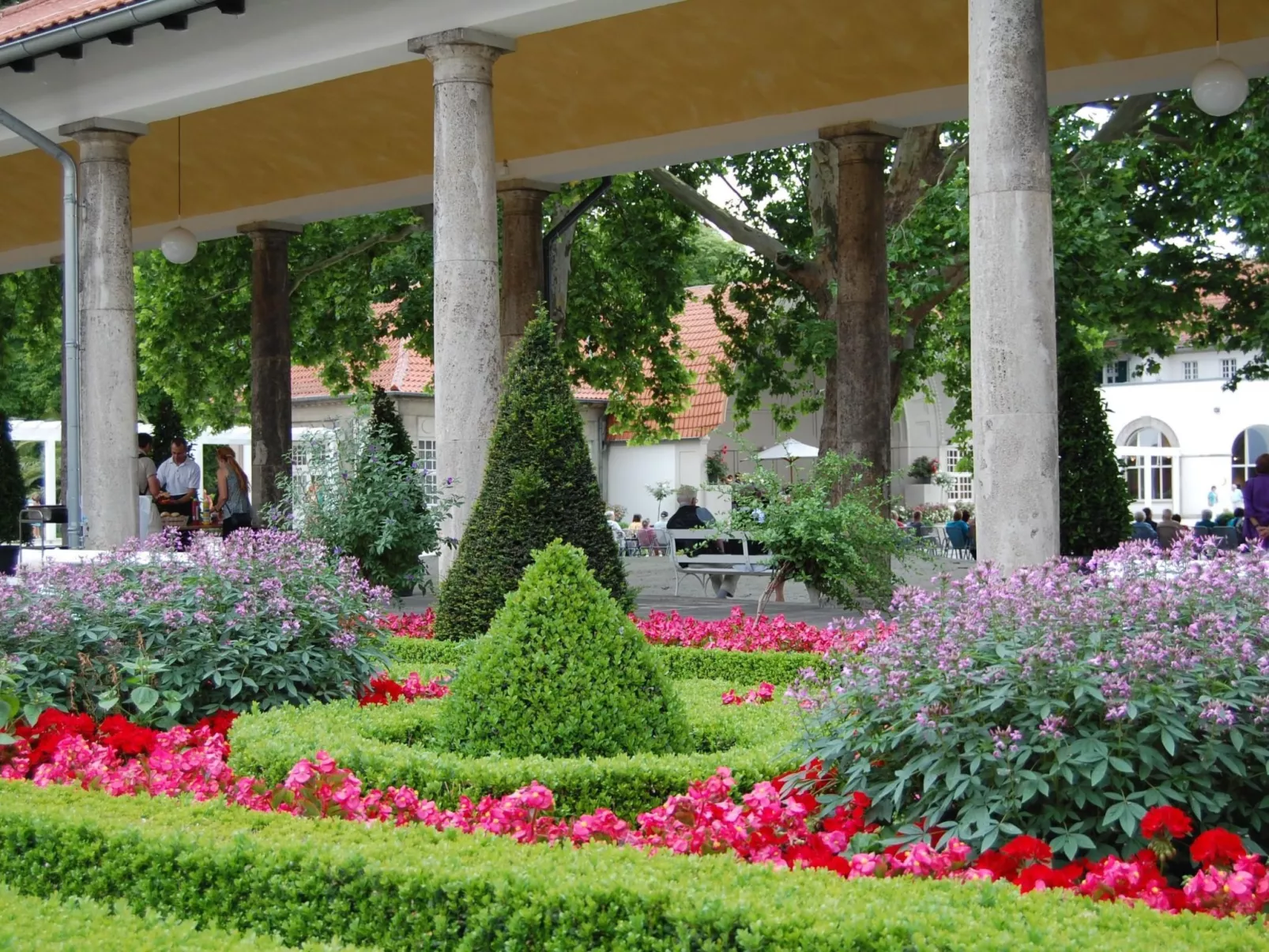 Rose Terrace-Draußen