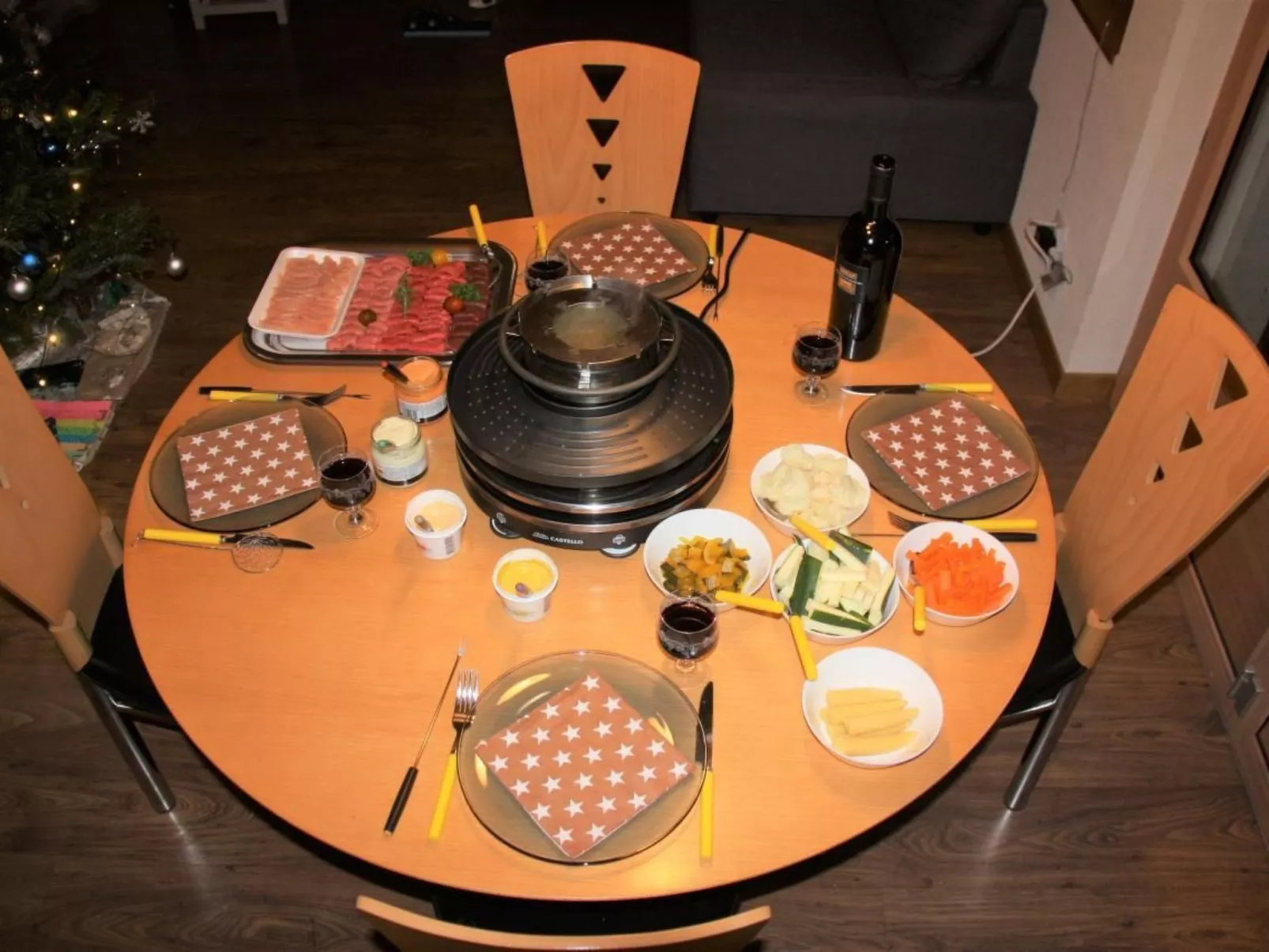 Mit Bergblick-Inside