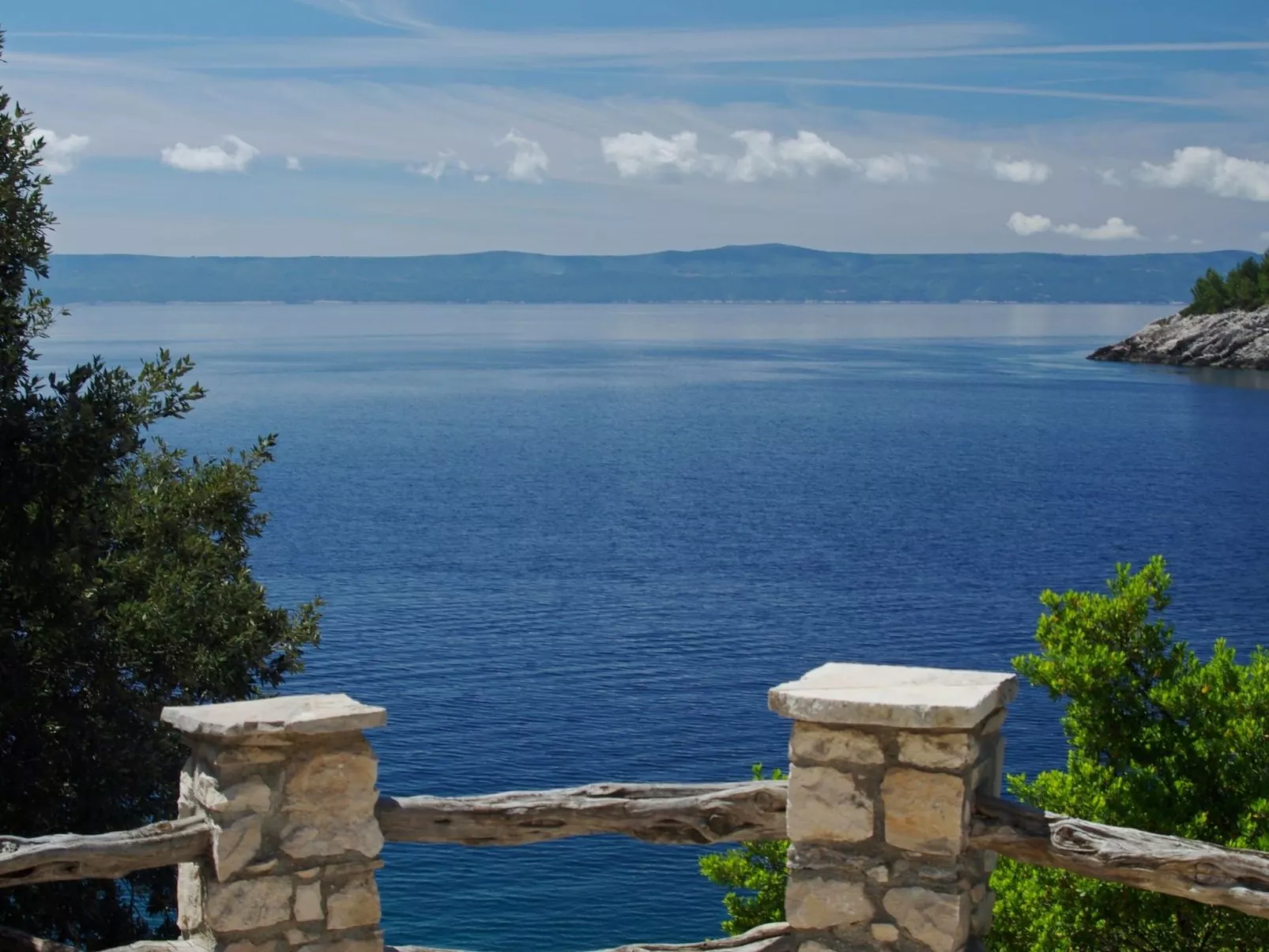 In Selca mit Garten, Terrasse und Grill-Draußen