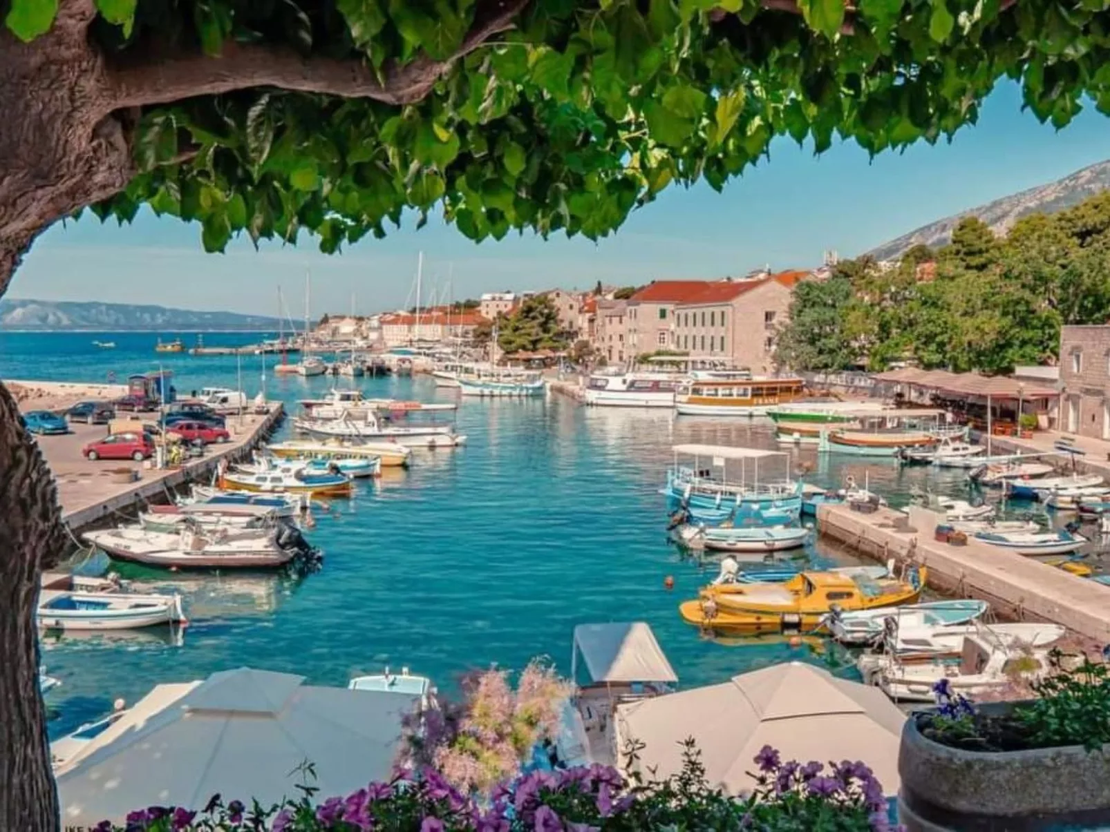 Für 3 Personen  + 1 Kind ca. 55 m&sup2; in Bol, Adriaküste Kroatien (Kroatische-Draußen