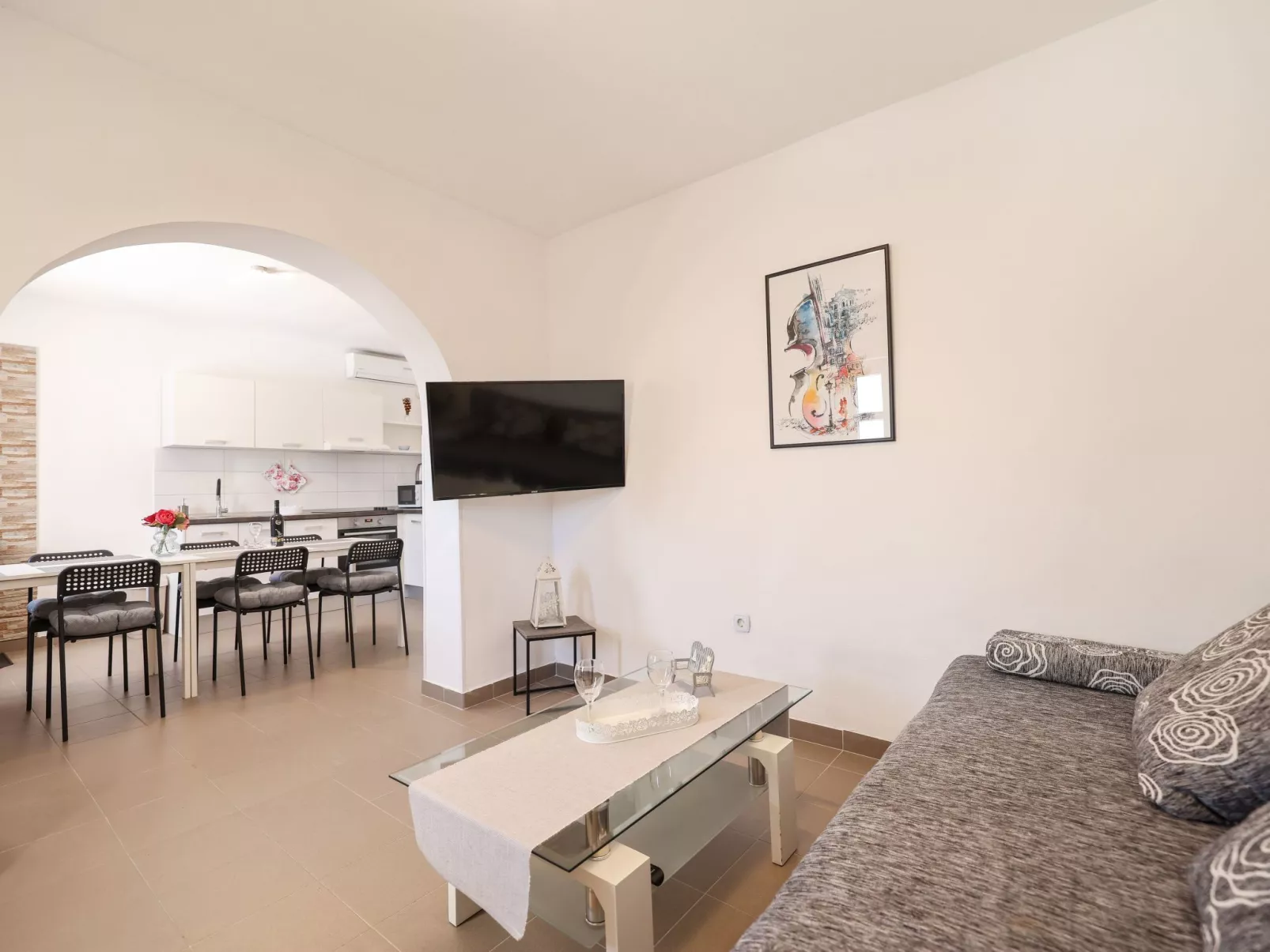 Wohnung "Wohnung A1" direkt am Strand - Inside