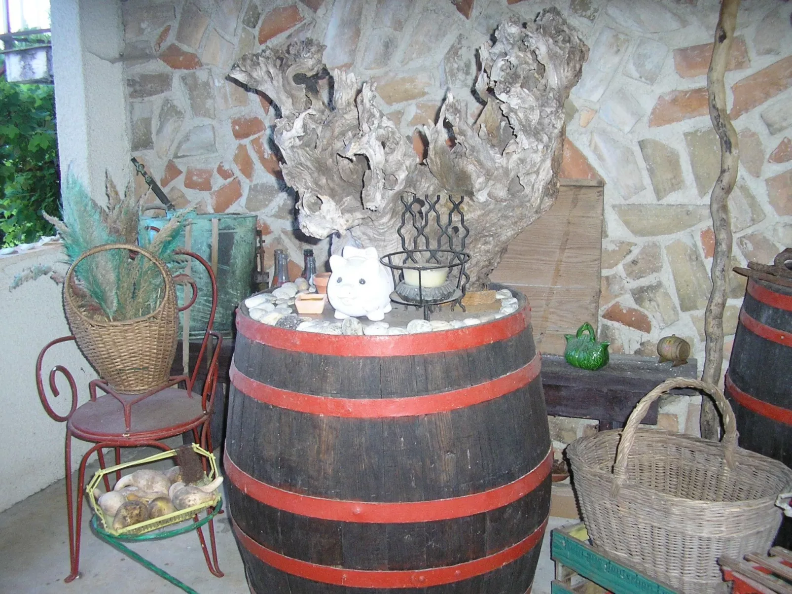 Mit Terrasse-Draußen