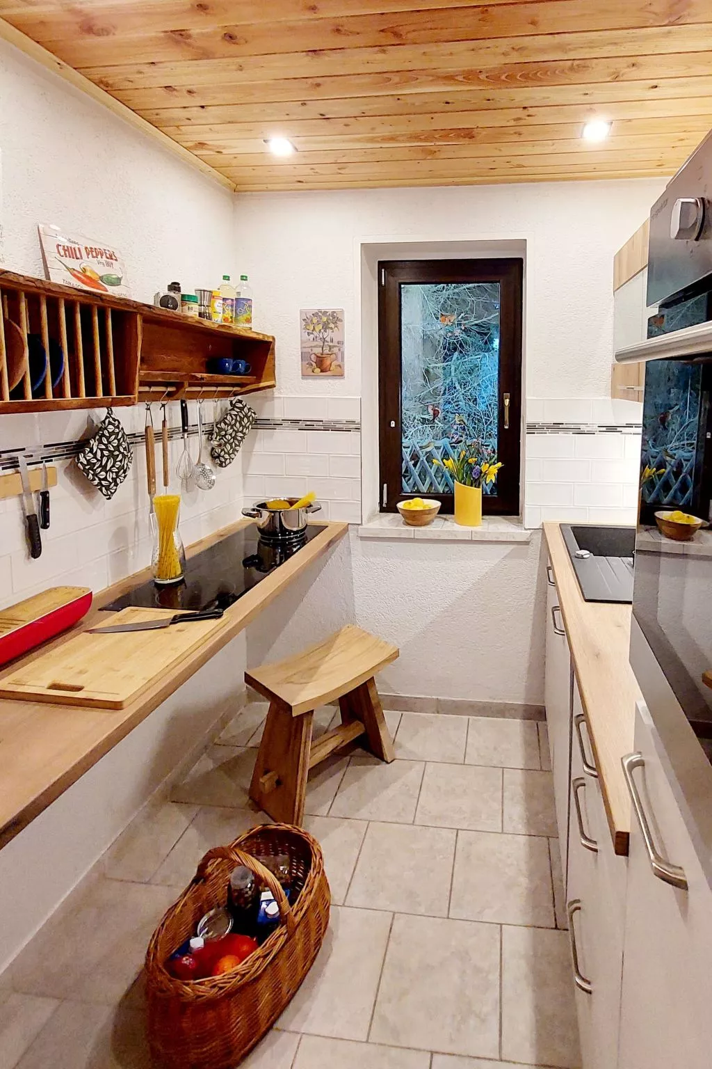 Am Wald gelegenes Ferienhaus "Wolf" mit Kamin-Inside