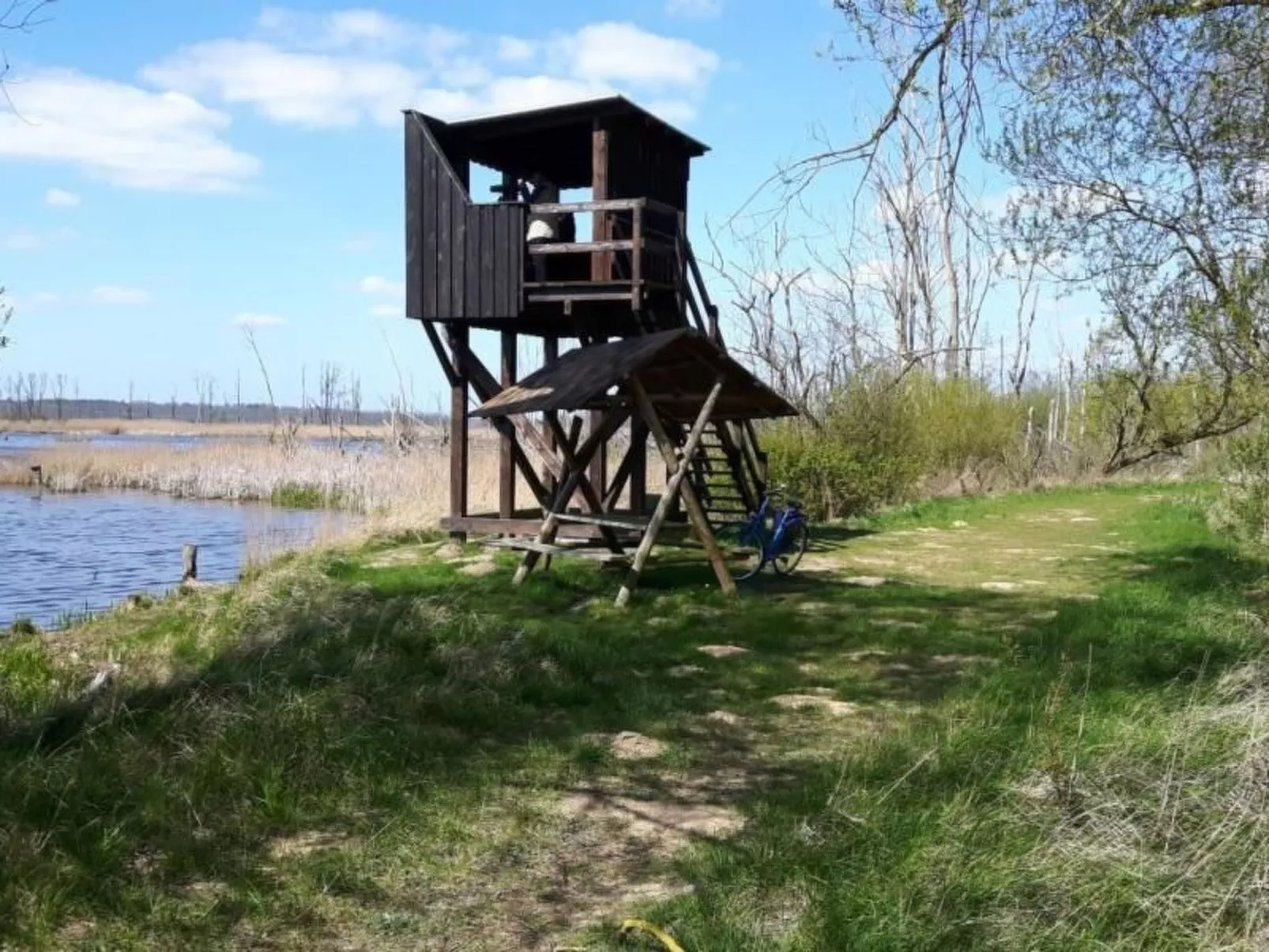 Ferienhaus Claire am Klostersee Urlaub mit Hund-Draußen