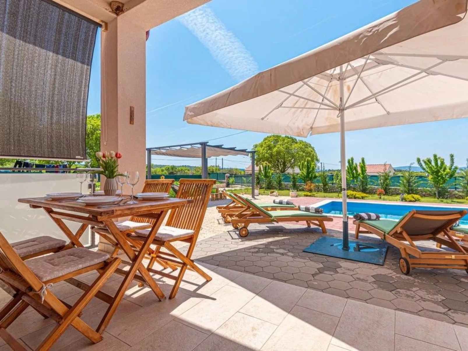 Villa Barbara bei Šibenik-Dehors