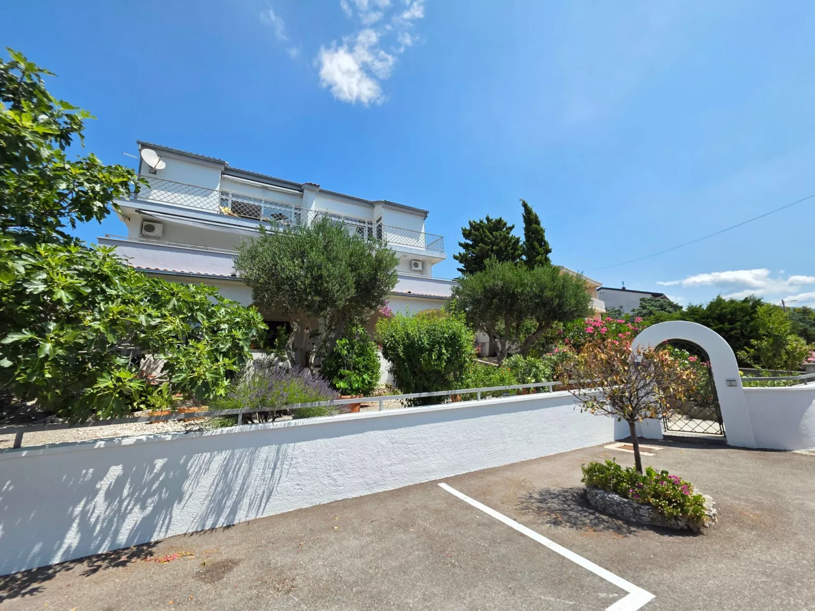 Wohnung für 4 Personen mit Meerblick-Draußen