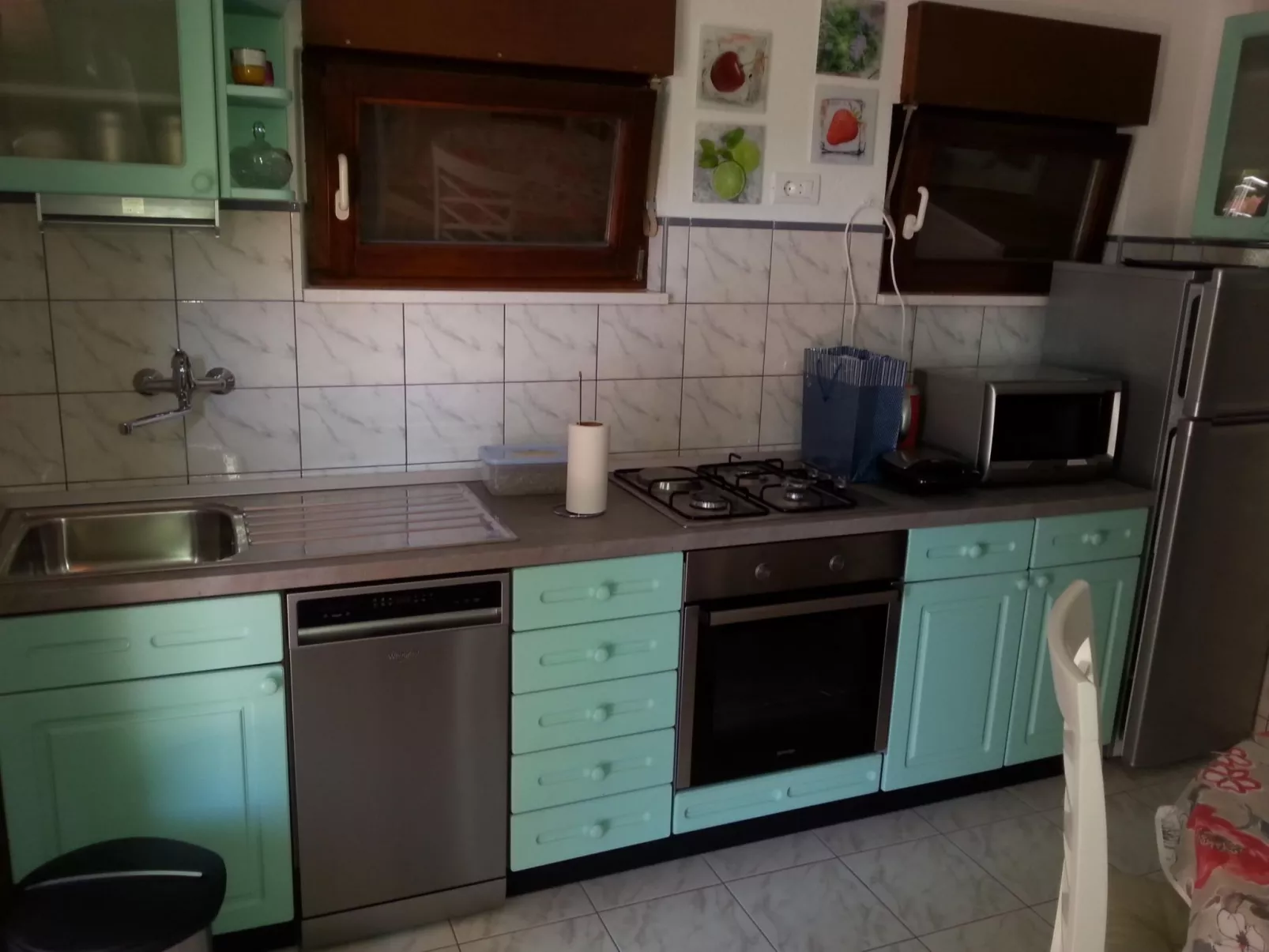 Wohnung "Ivka 1" mit Blick auf das Wasser-Dedans