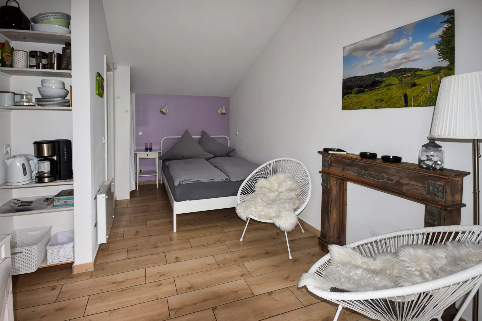 Ferienhaus Terra 2 Personen-Bedroom