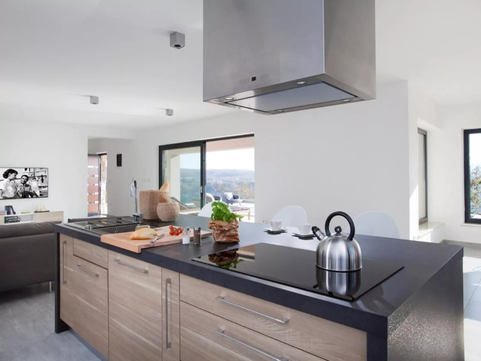 Moderne Villa Arsia mit Pool, gelegen in der Nähe von Labin-Dedans